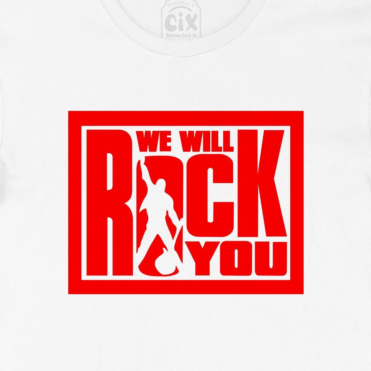 We Will Rock You Tişört