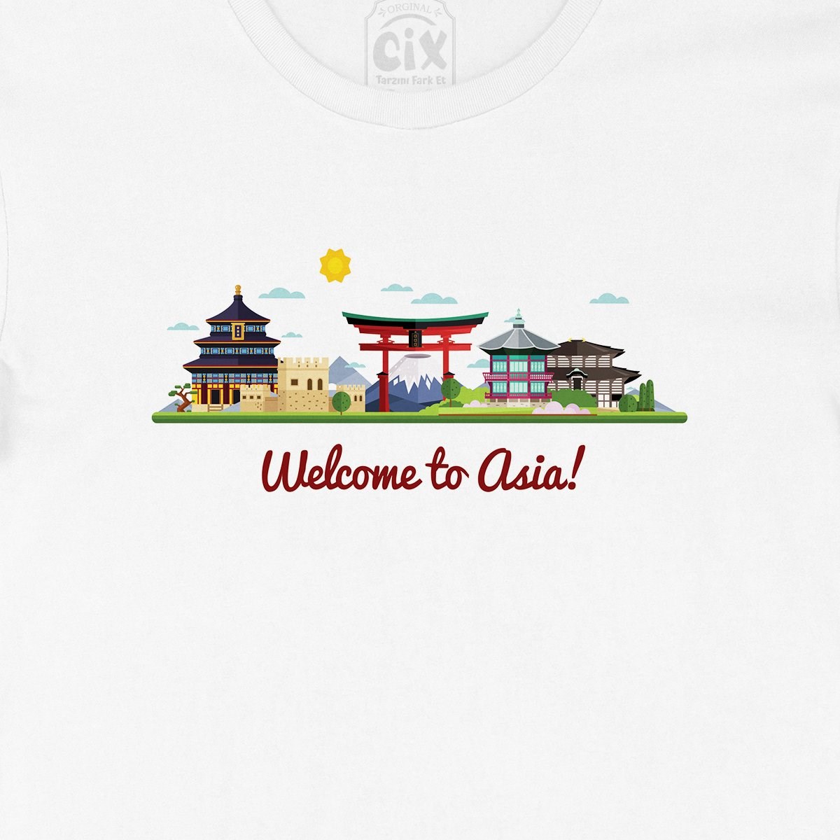 Welcome To Asia Tişört