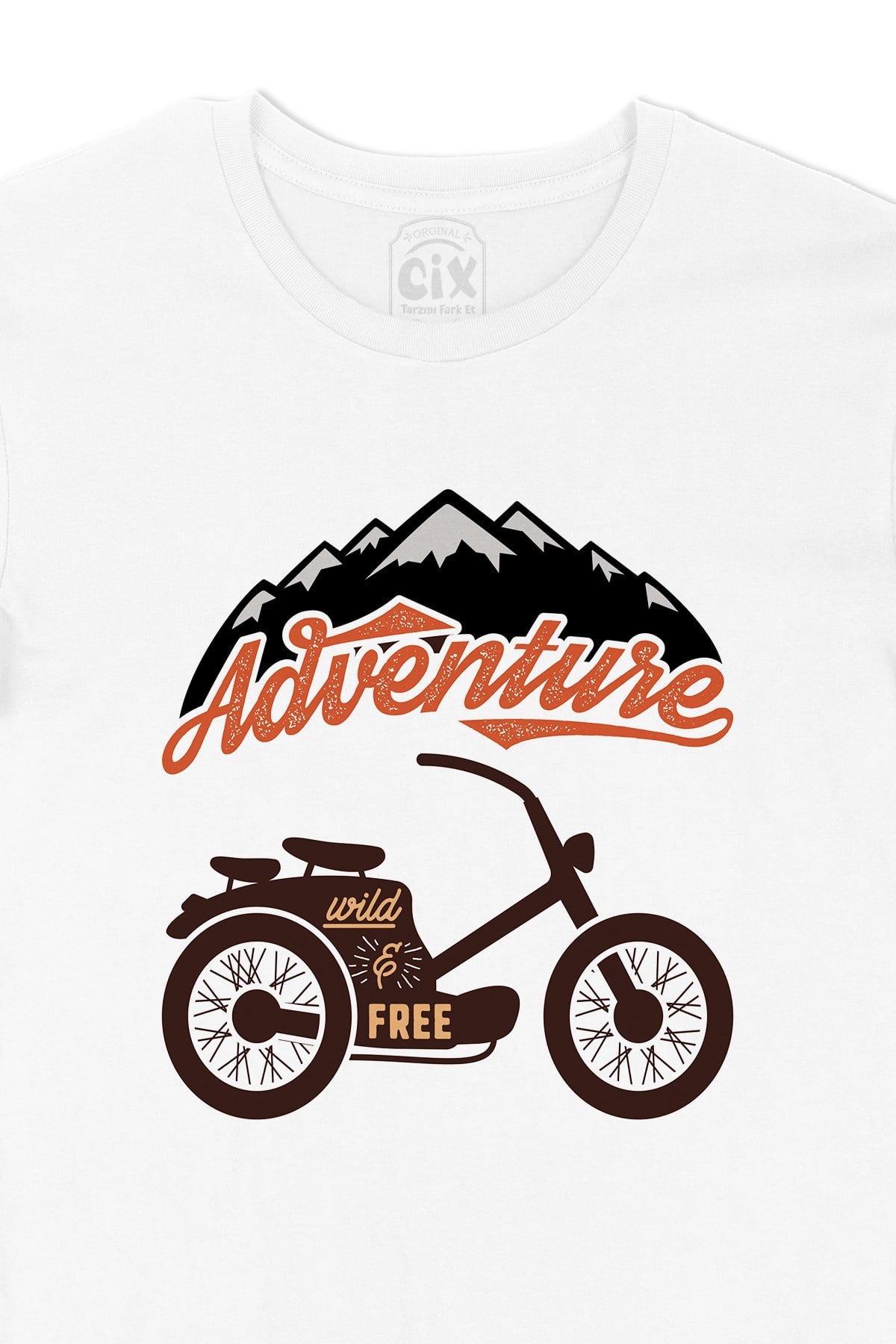 Wild & Free Bisiklet Tişört