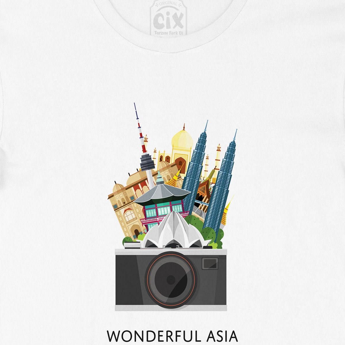 Wonderfull Asia Tişört