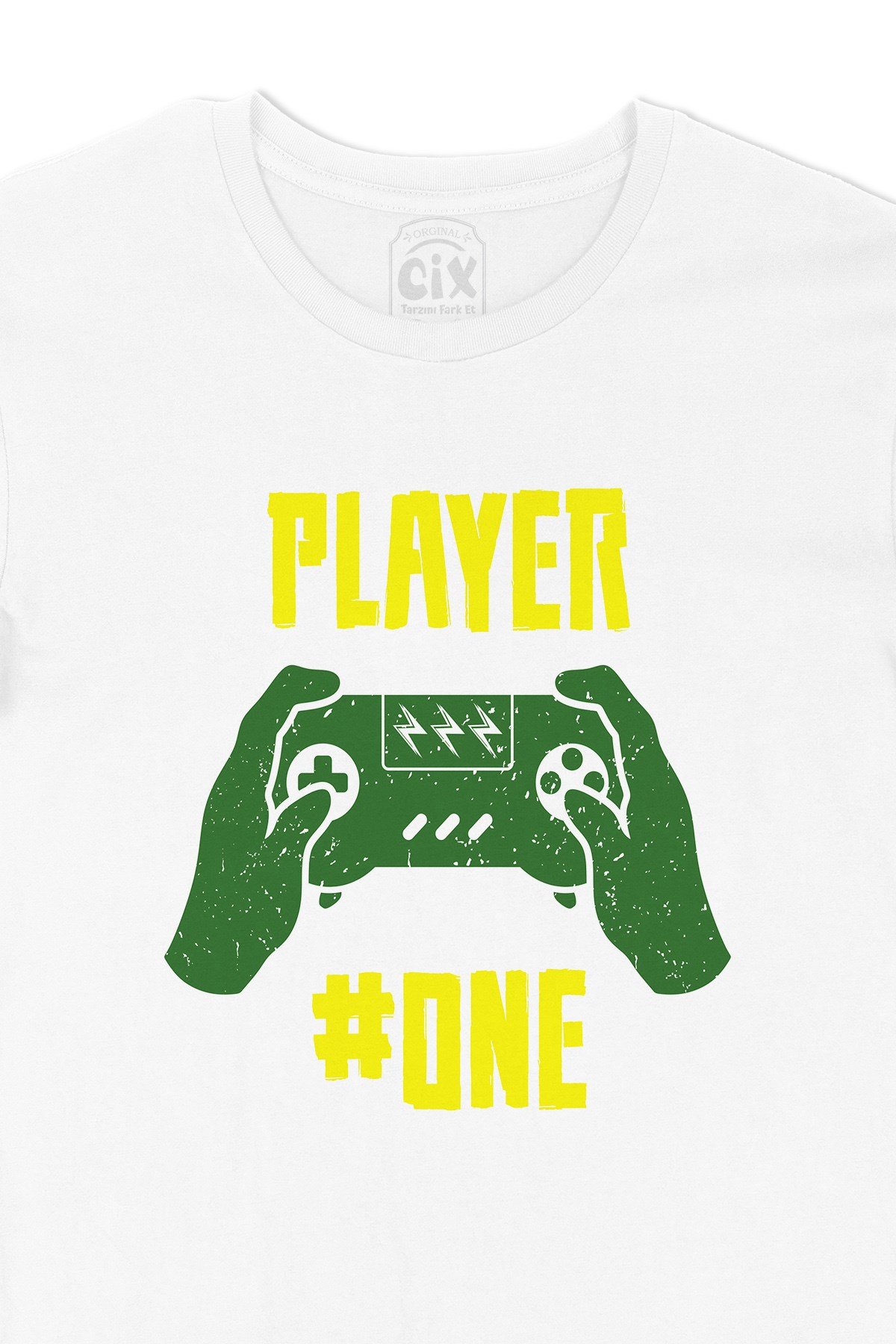 Yeşil Player One  Tişört