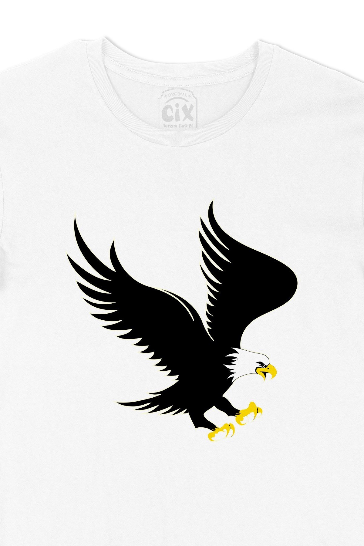 Yırtıcı Kara Kartal Tişört