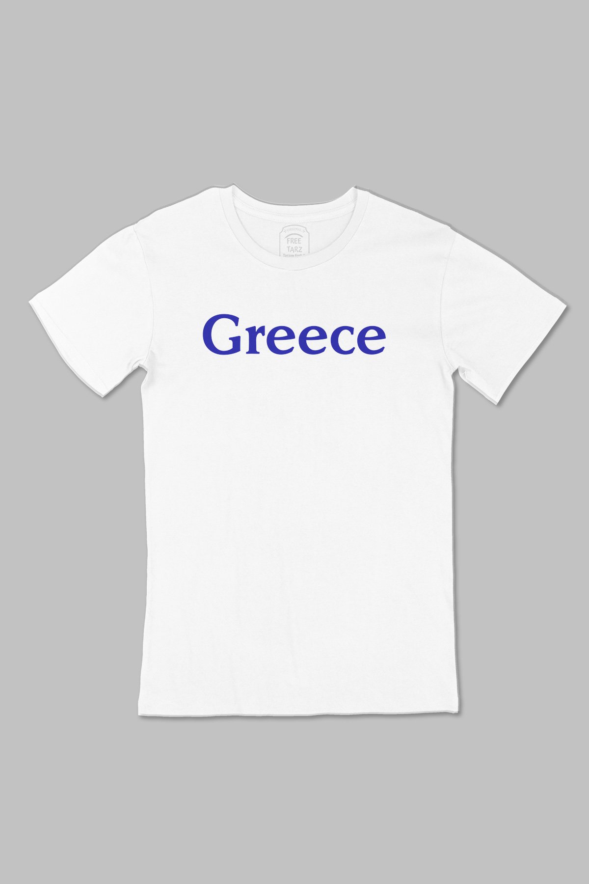 Yunanistan Greece Büyük Baskılı Beyaz Tişört Yunanistan Greece Büyük Baskılı Beyaz Tişört - Ücretsiz Kargo