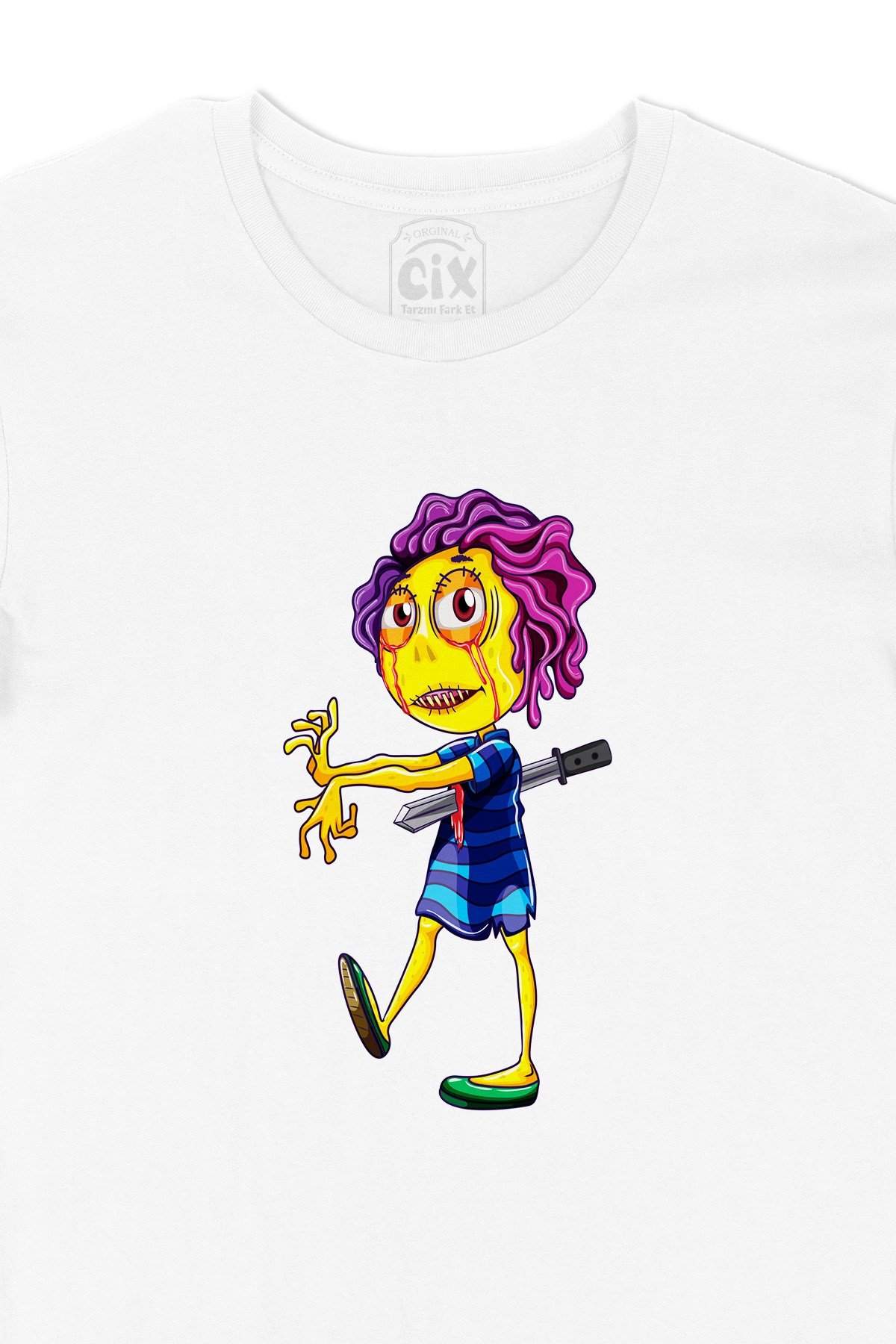 Zombies Woman Tişört
