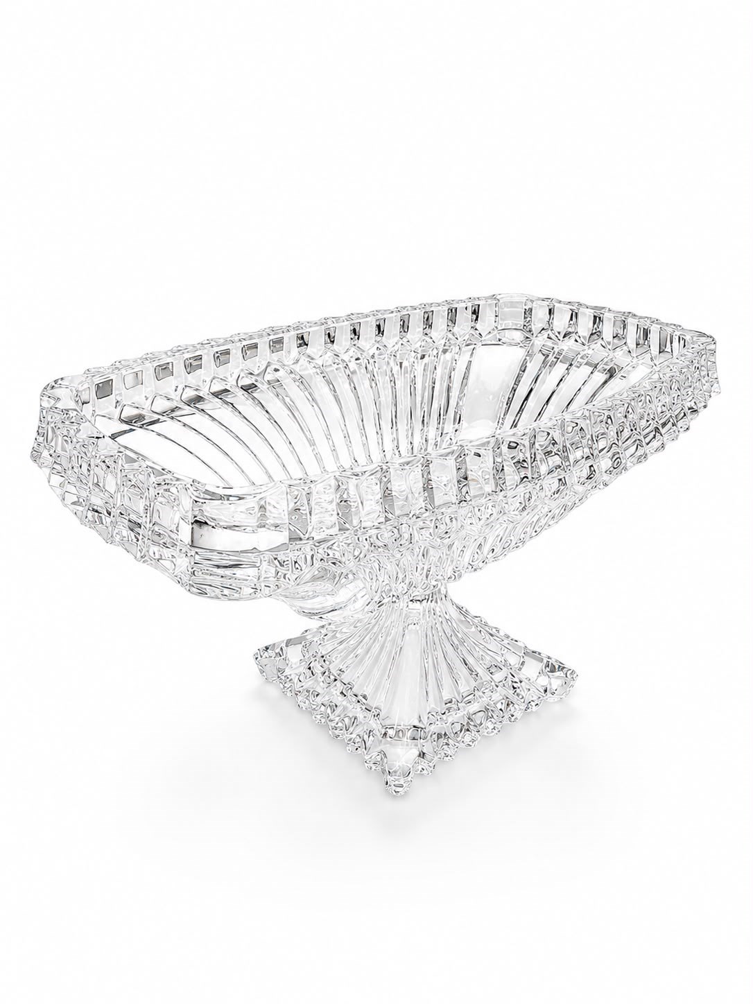 Bohemia Crystal Prague Ftd Oval Bowl