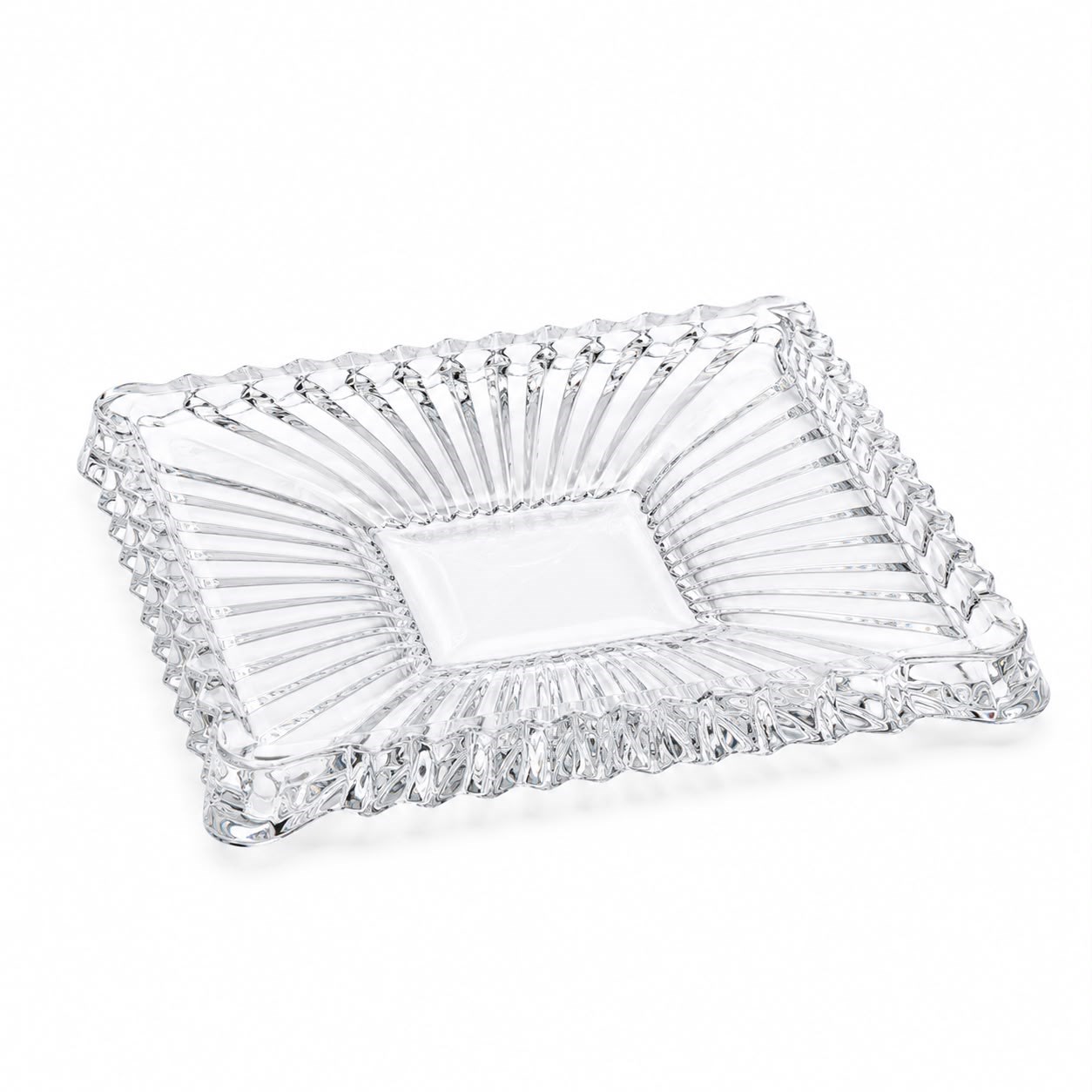 Bohemia Crystal Prague Plate 305