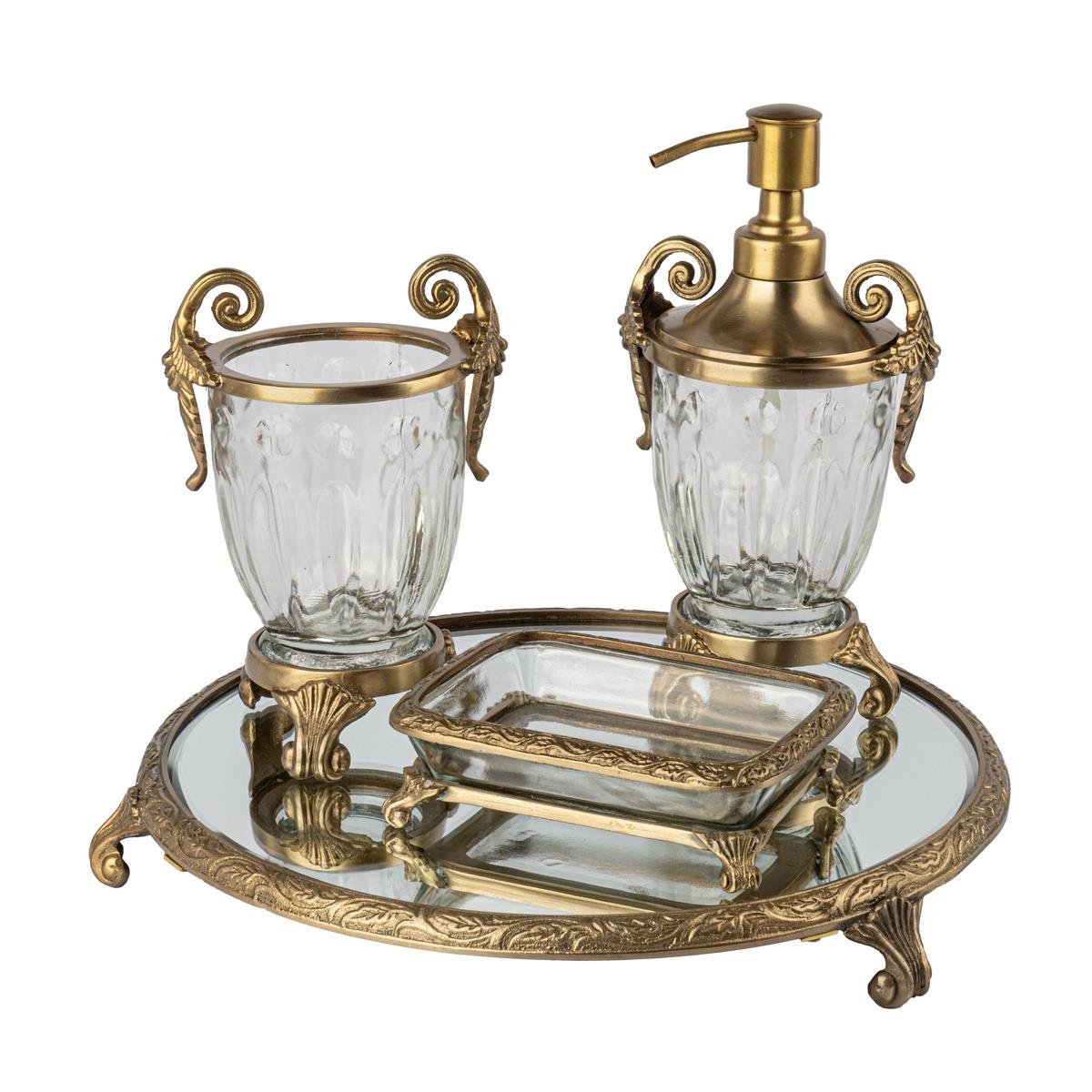 Glorıus Antik Gold Banyo Takım