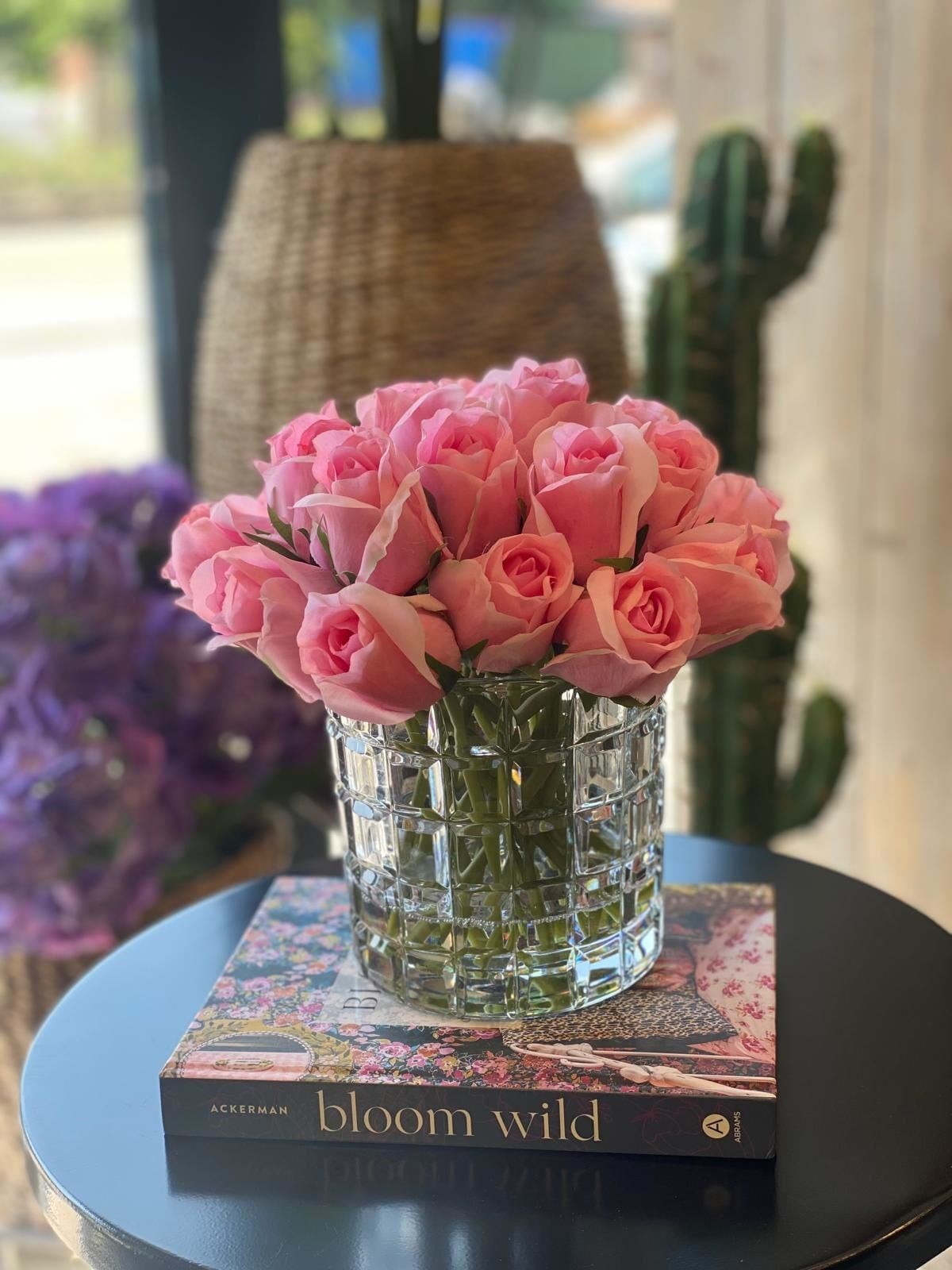Pembe Islak Gül Arajmanı 