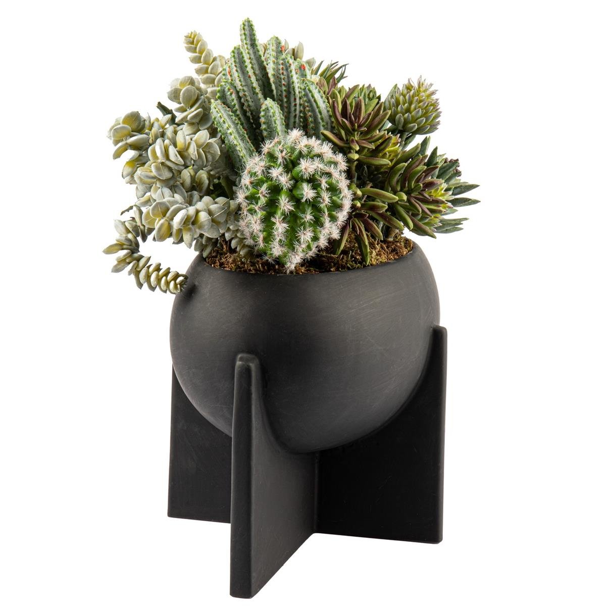 Siyah Vazo Suklent Arajmanı