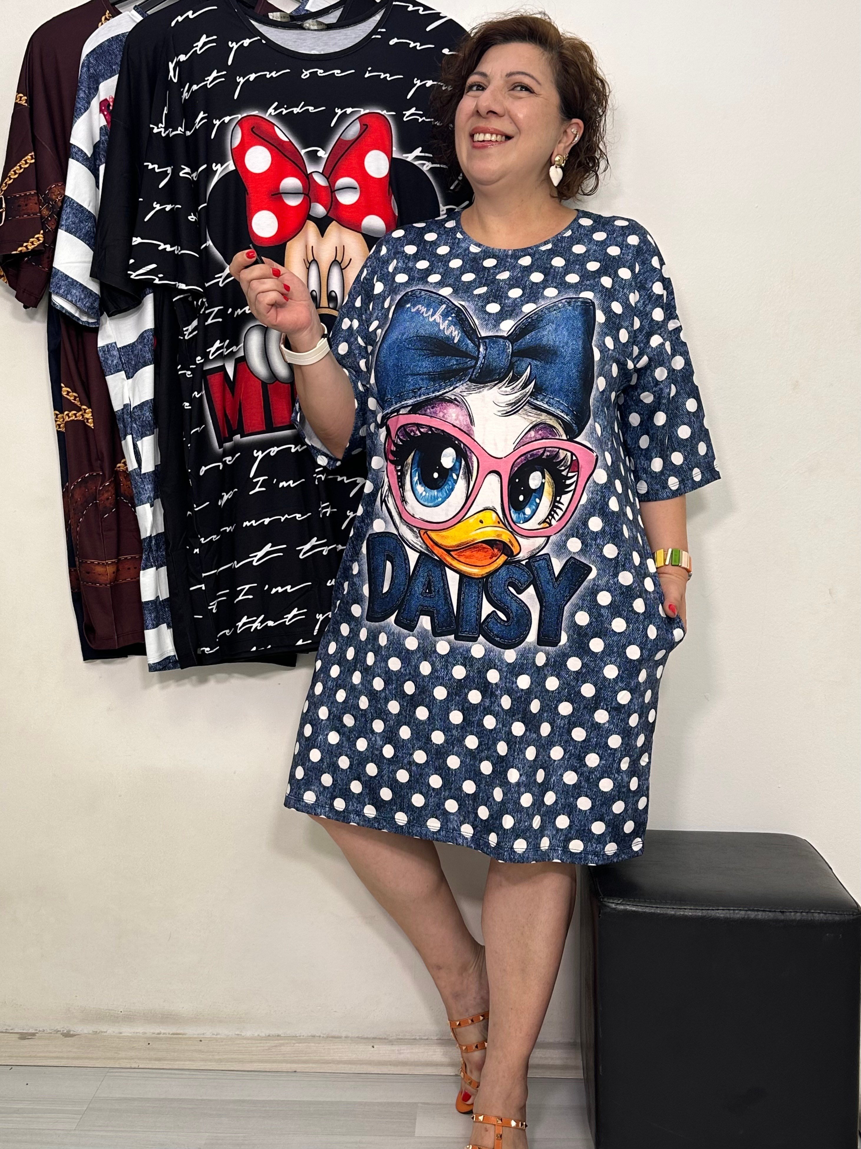 Capri Tunik & Elbise Daisy Desen