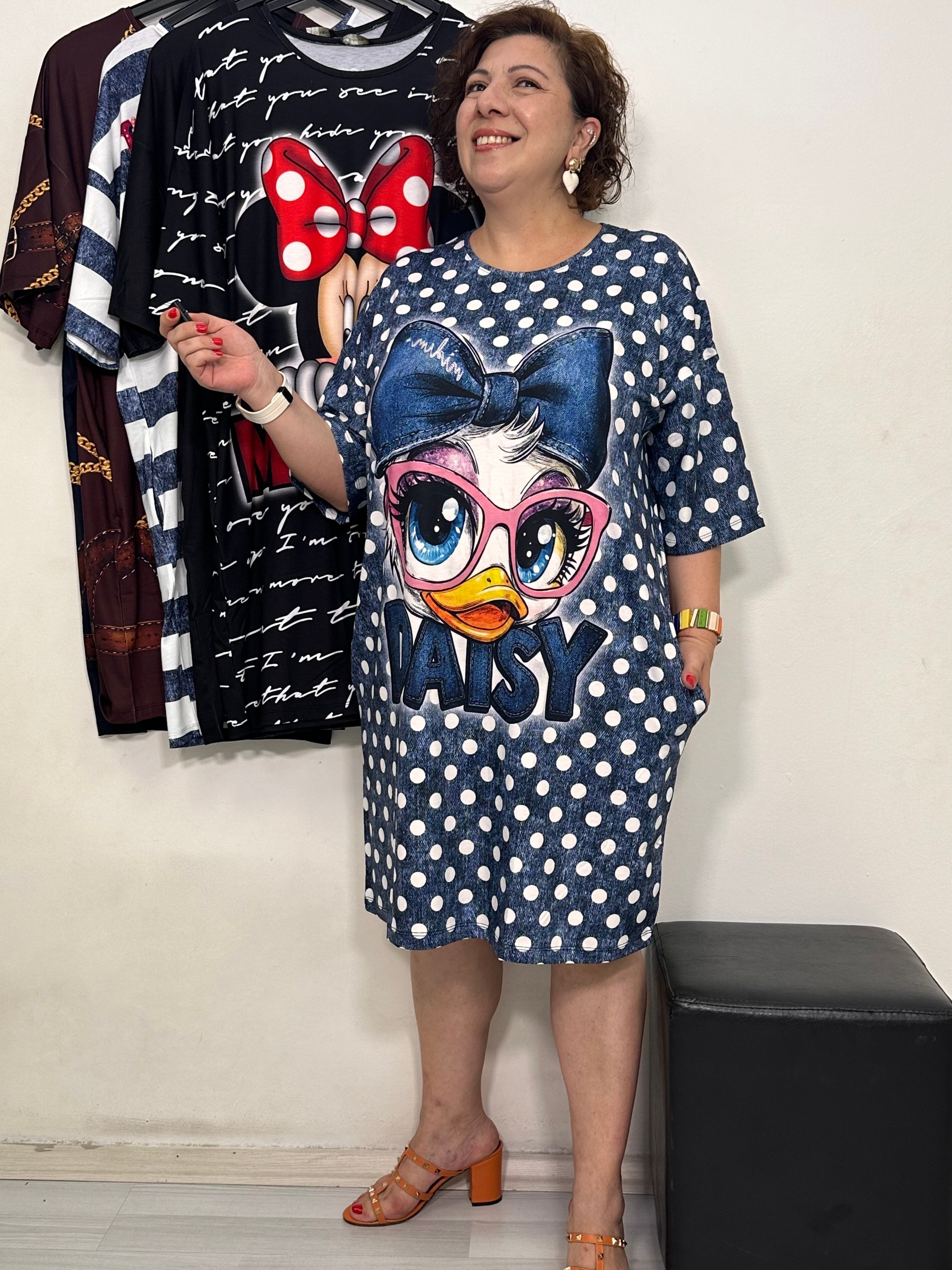 Capri Tunik & Elbise Daisy Desen