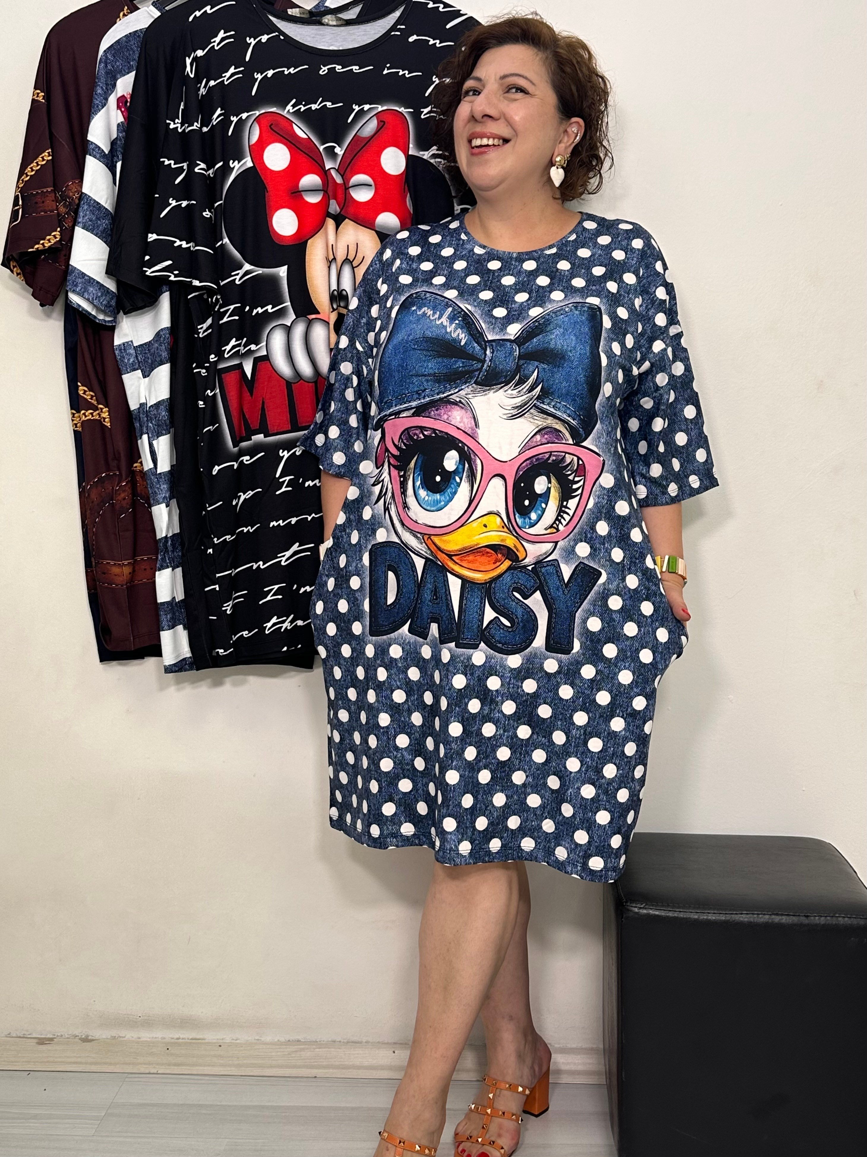 Capri Tunik & Elbise Daisy Desen