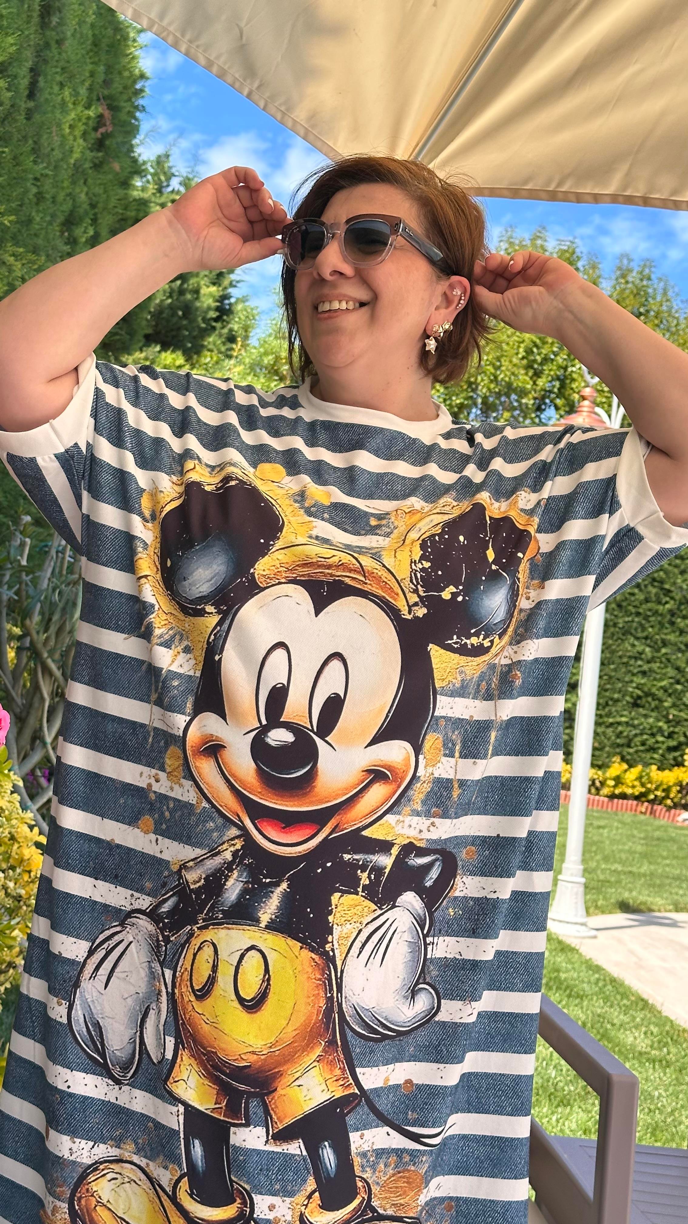 Cartoon Elbise Mickey