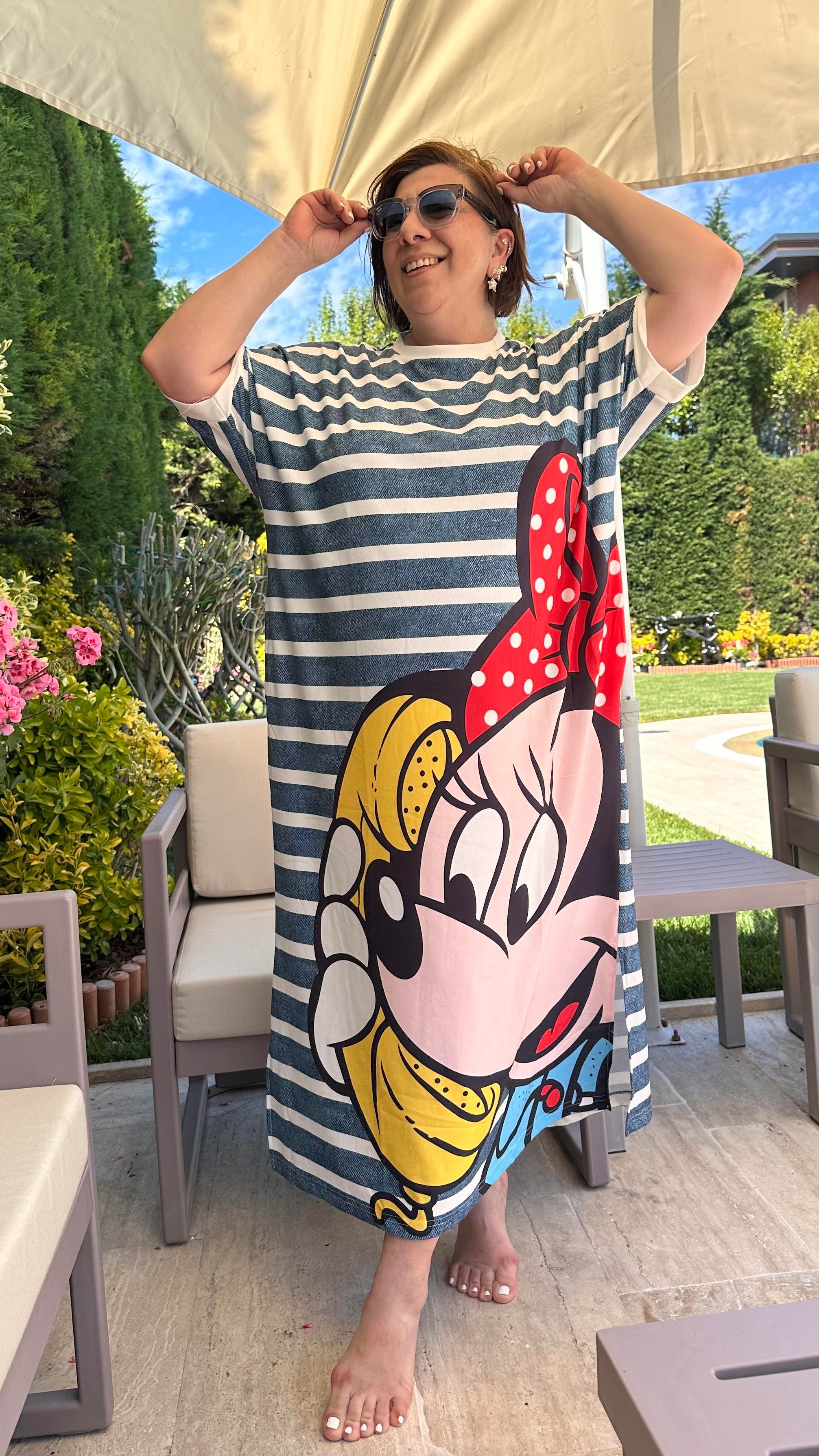 Cartoon Elbise Minnie