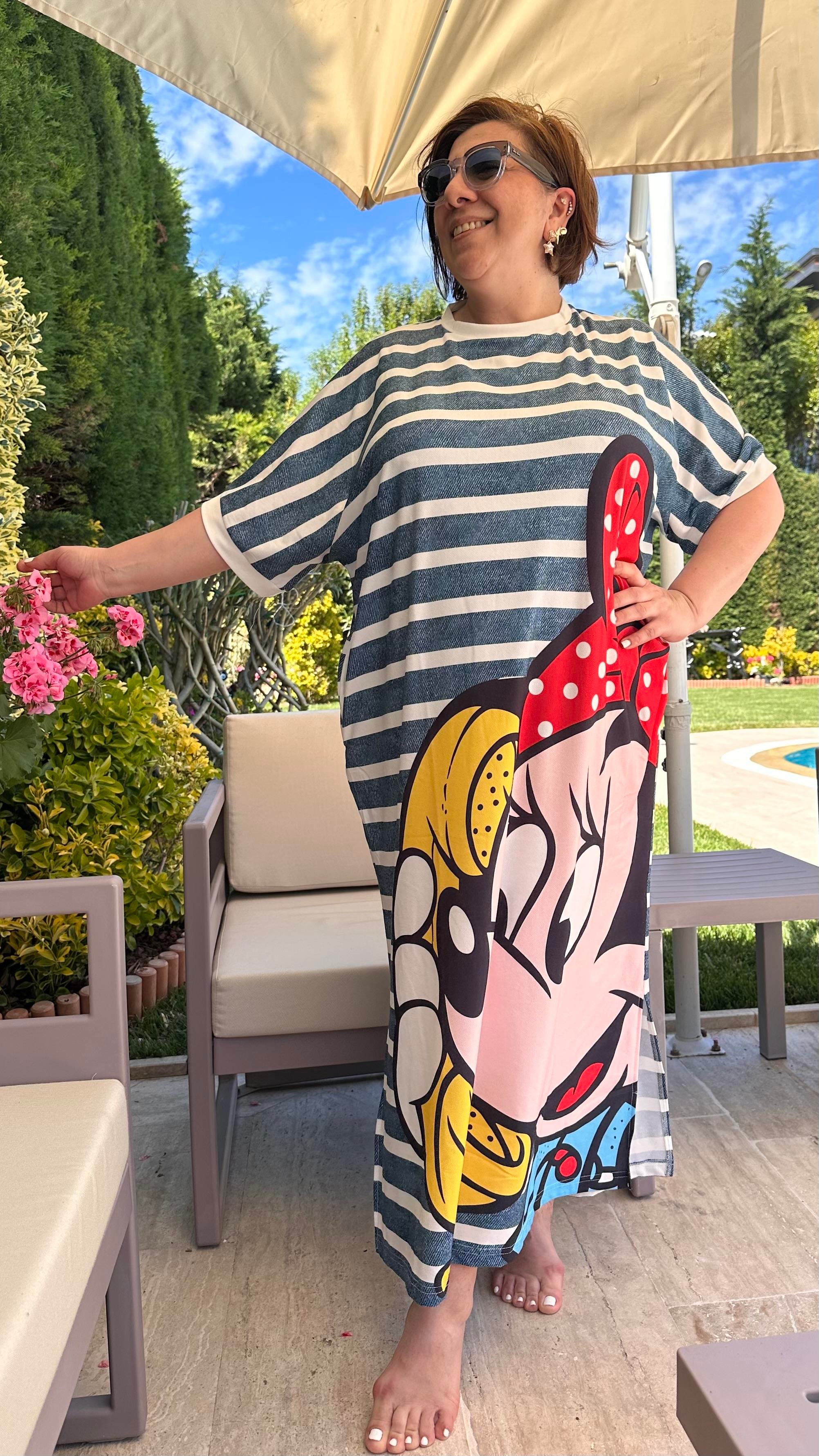 Cartoon Elbise Minnie