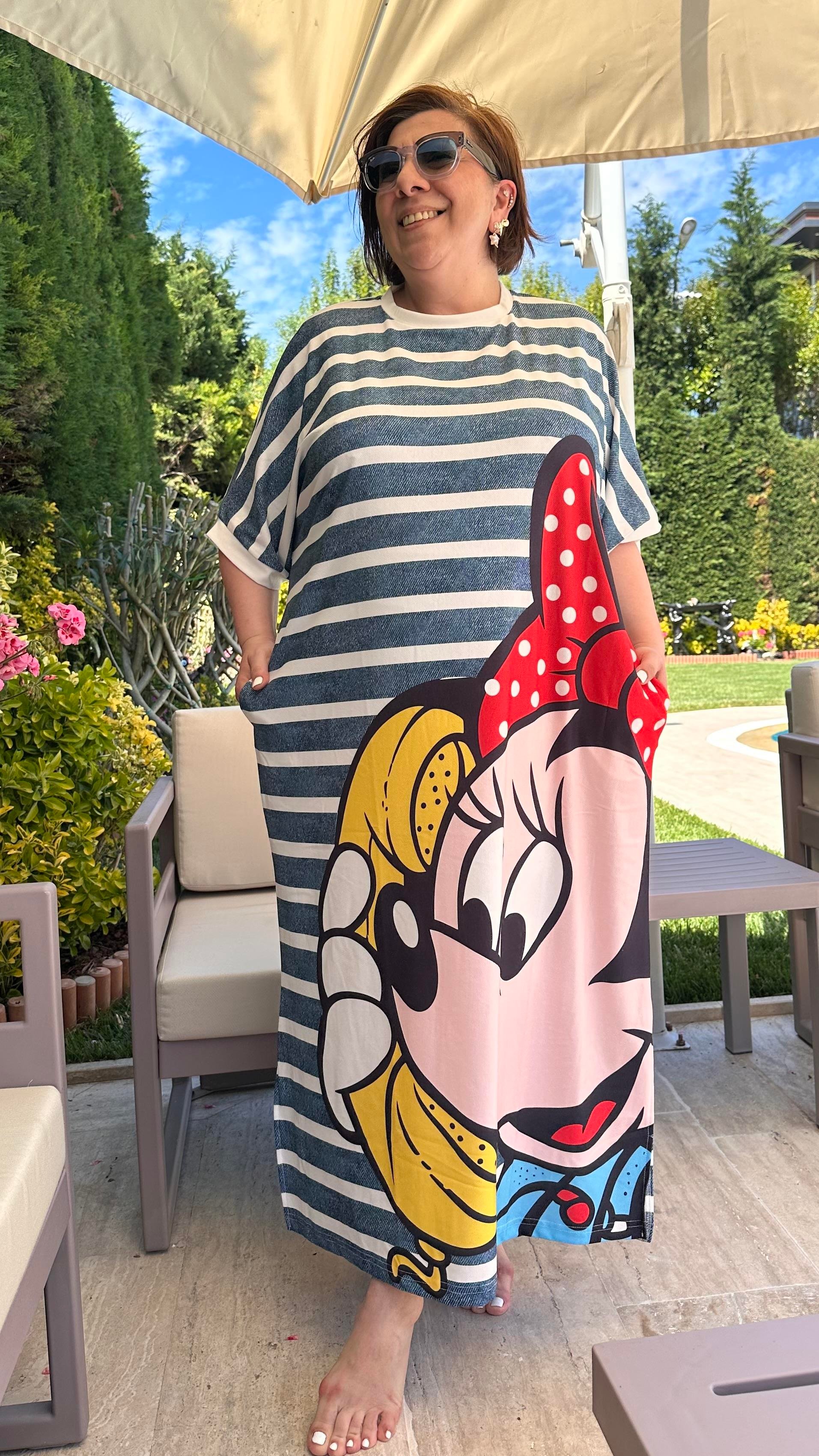 Cartoon Elbise Minnie