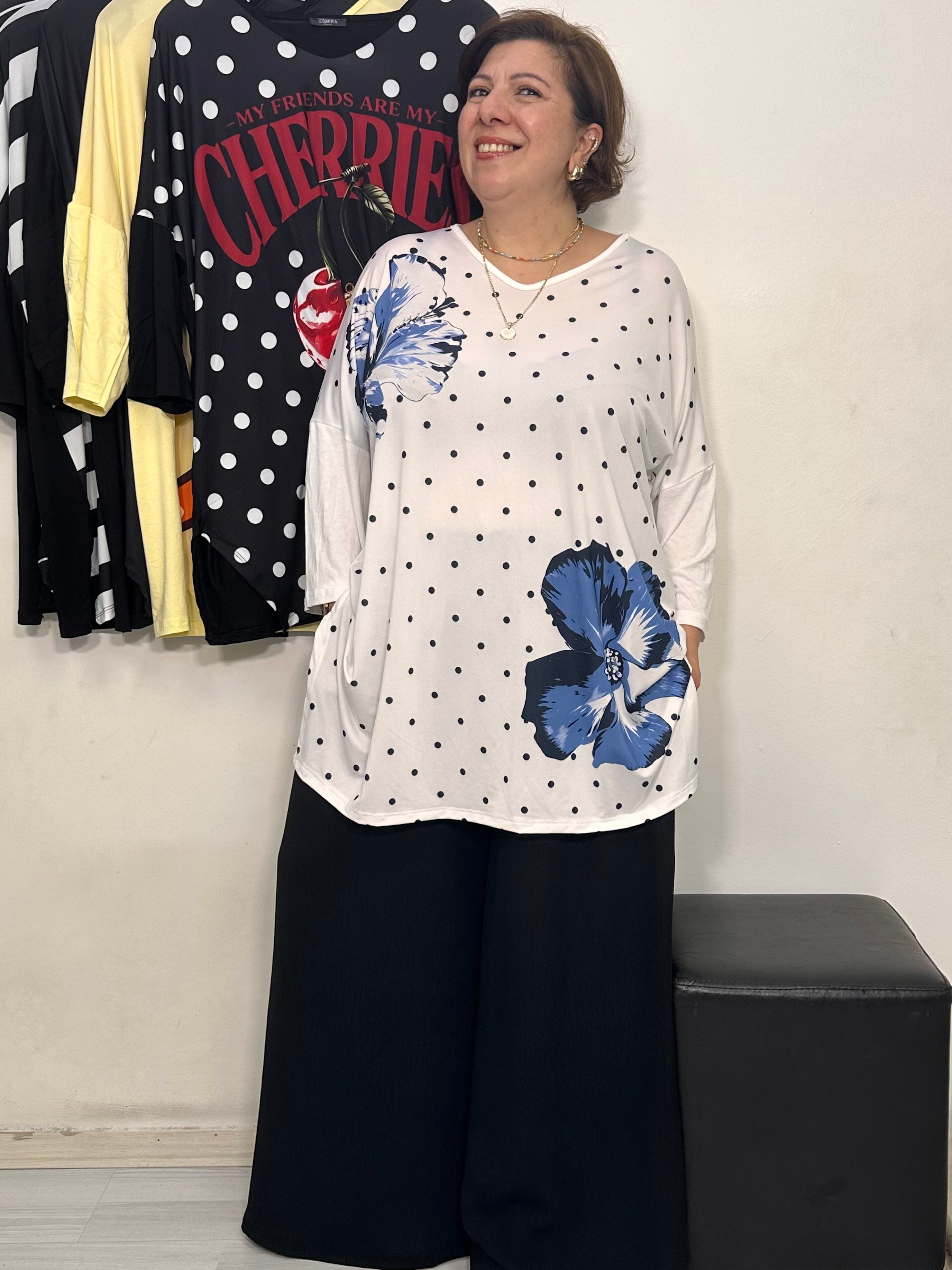 Cartoon Fakir Kol Tshirt Bloosom