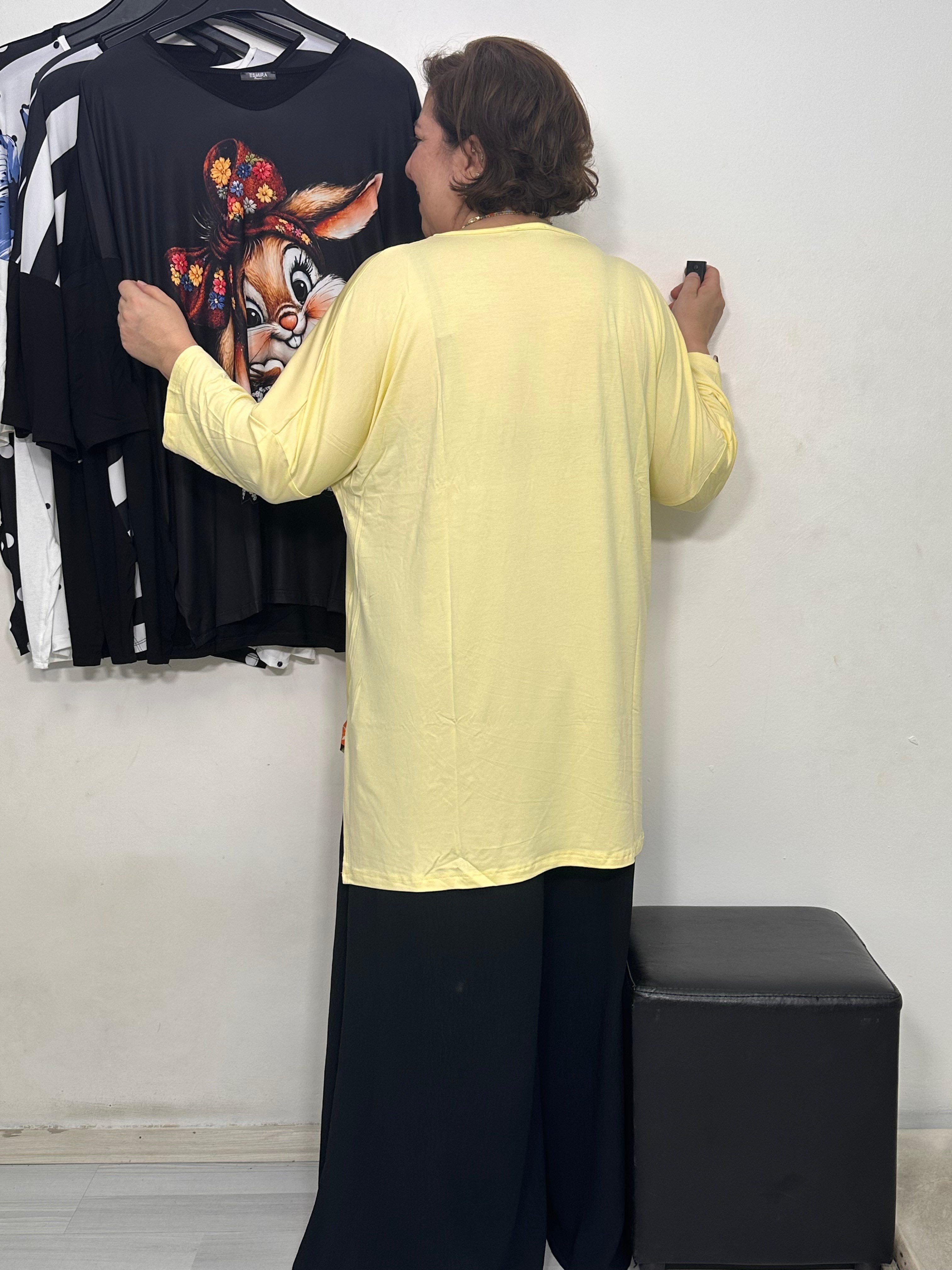 Cartoon Fakir Kol Tshirt Garfield