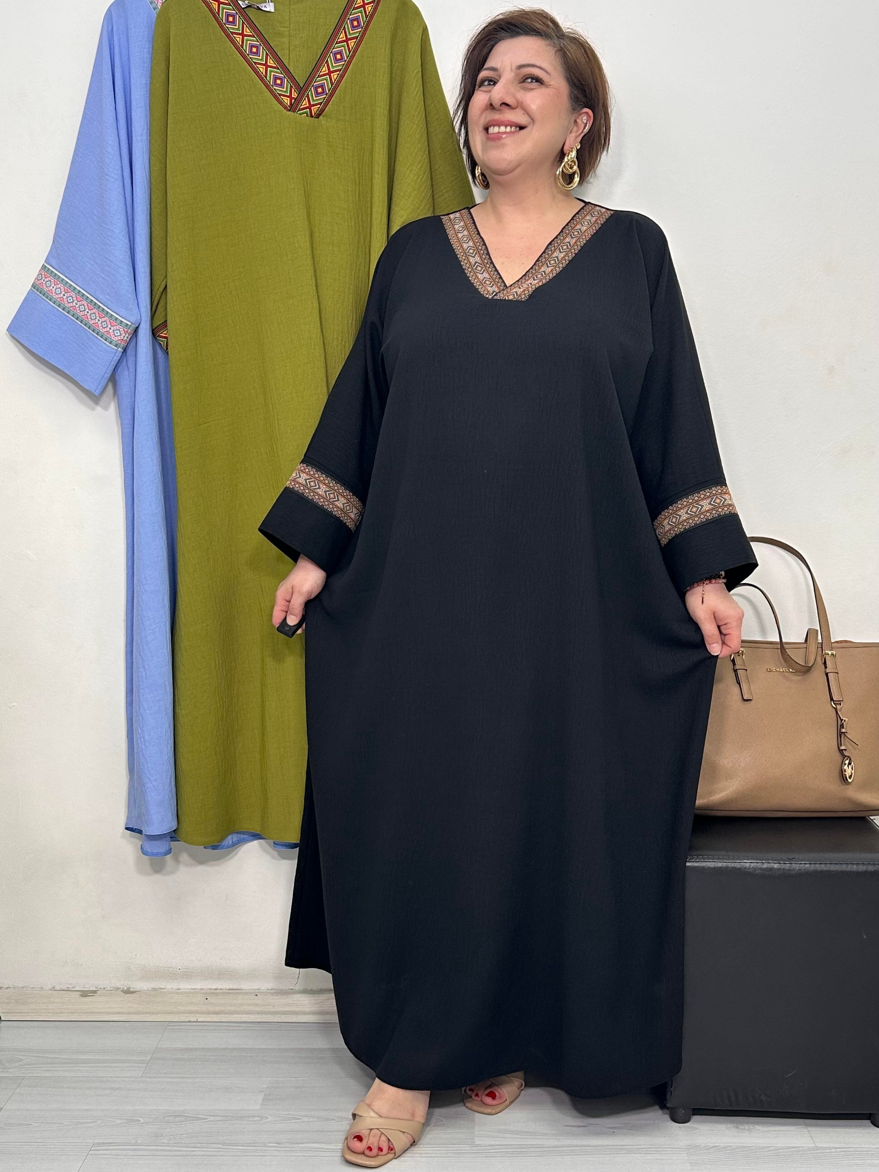 Eva Keten Elbise Siyah