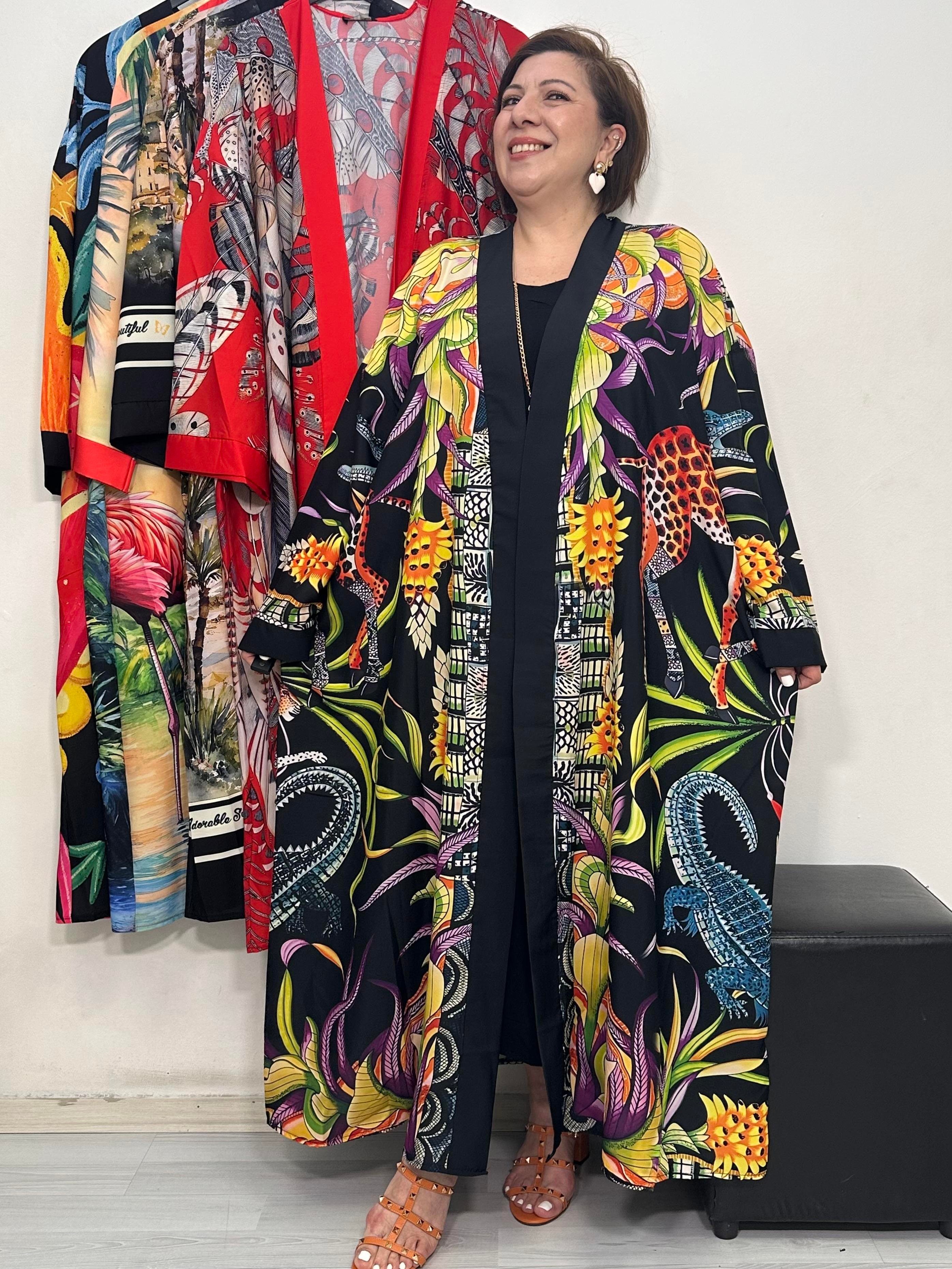 Yuka Kimono Fil Desen