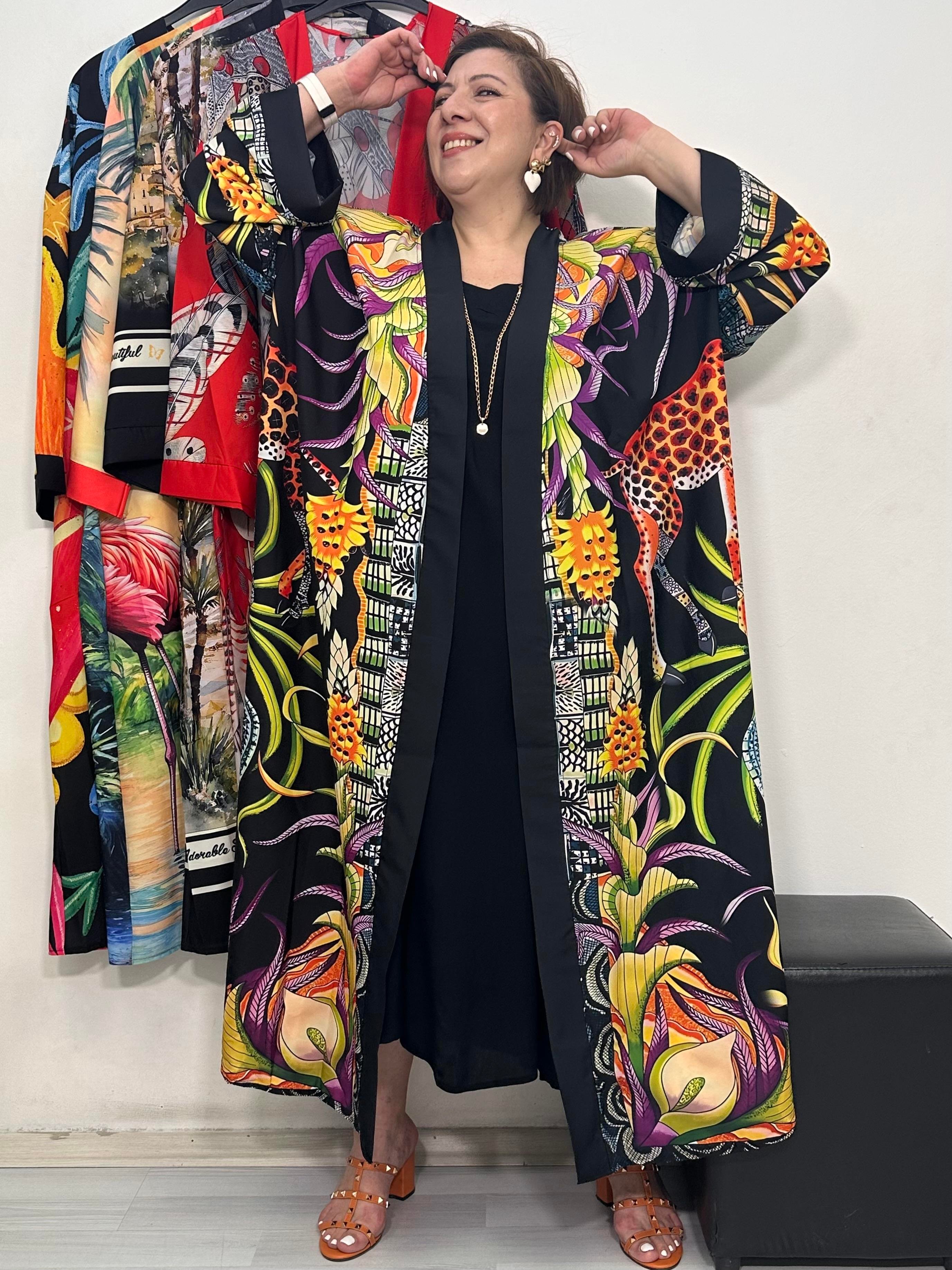 Yuka Kimono Fil Desen