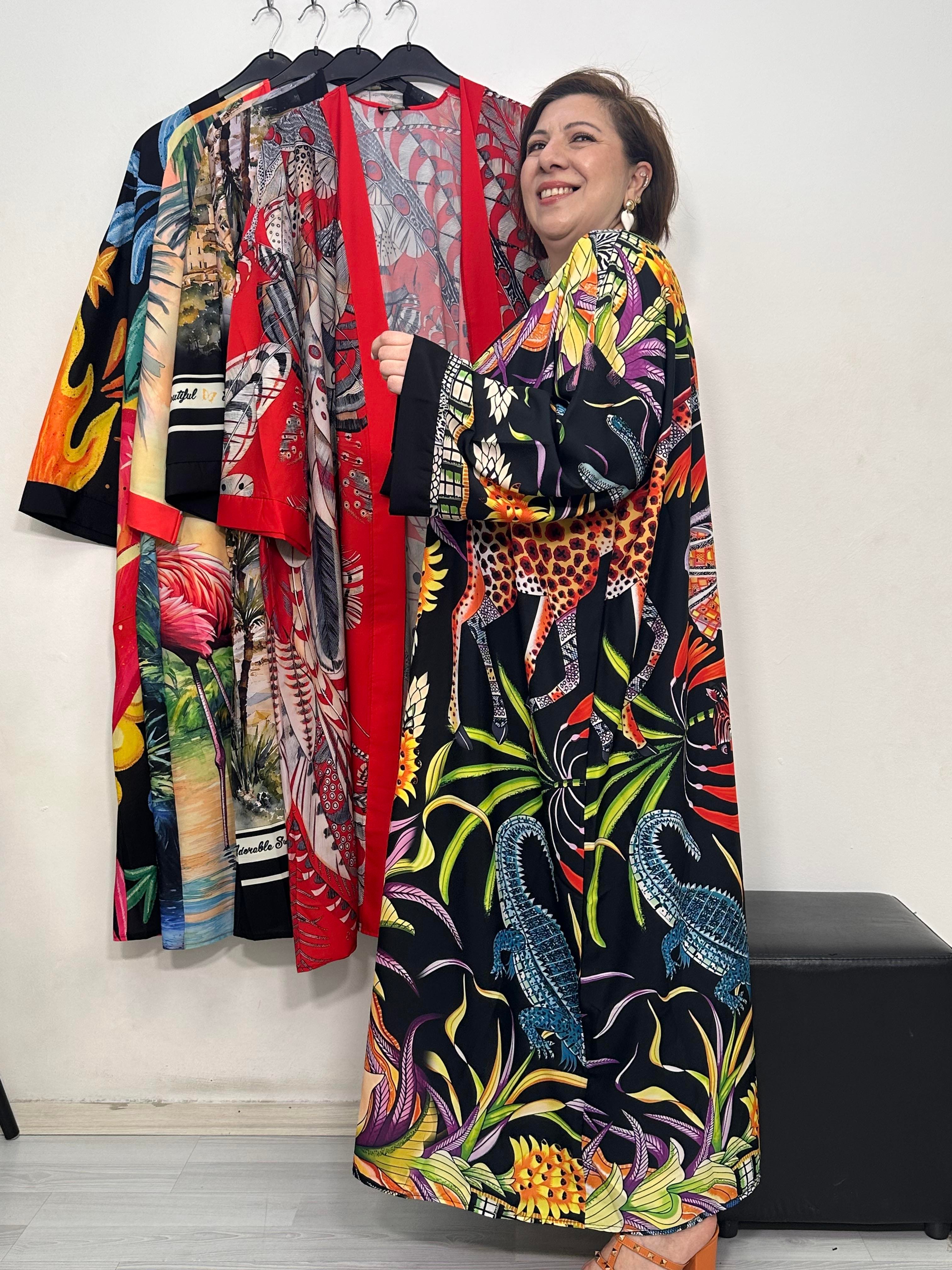 Yuka Kimono Fil Desen
