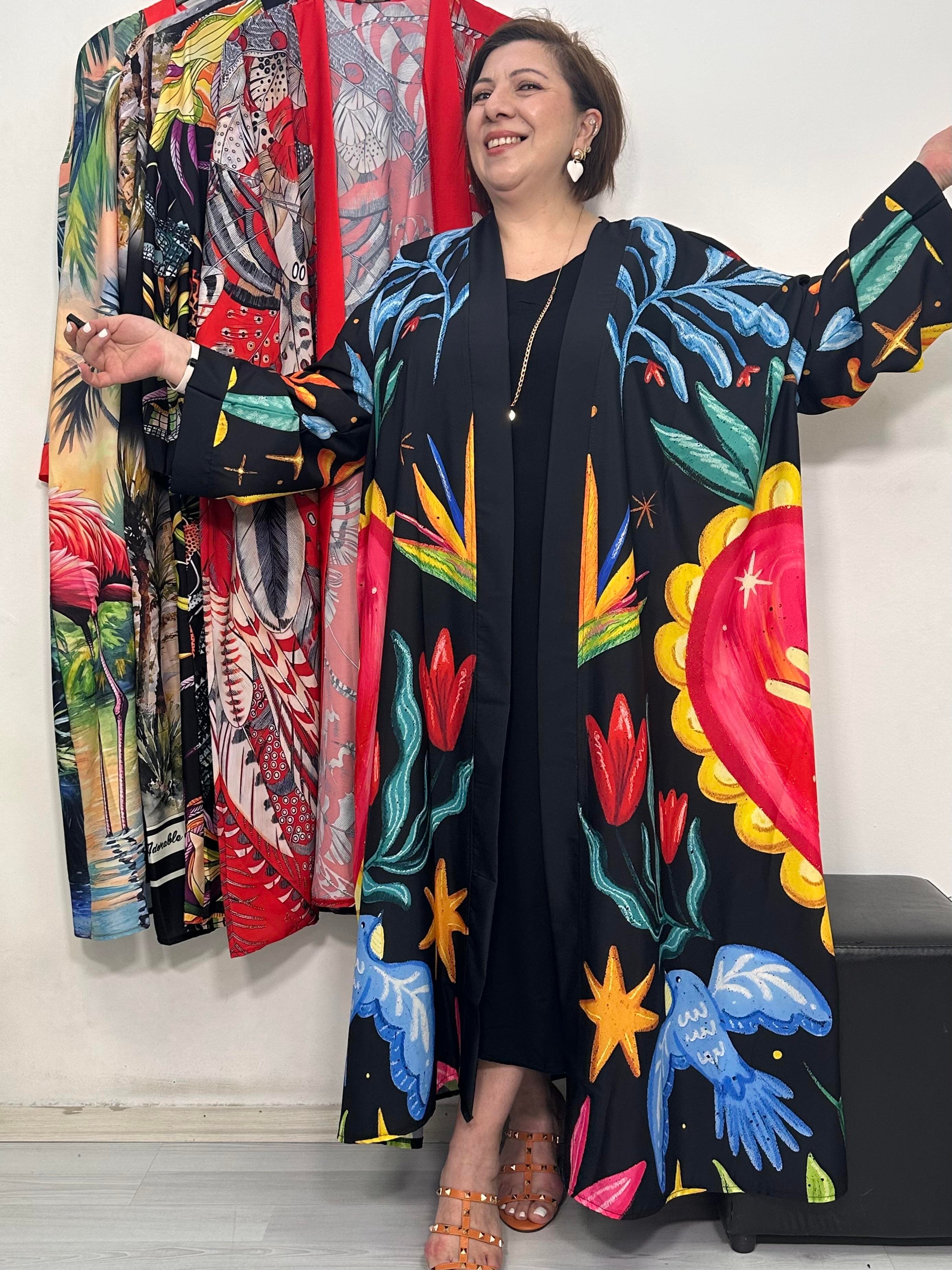Yuka Kimono Kalp Desen
