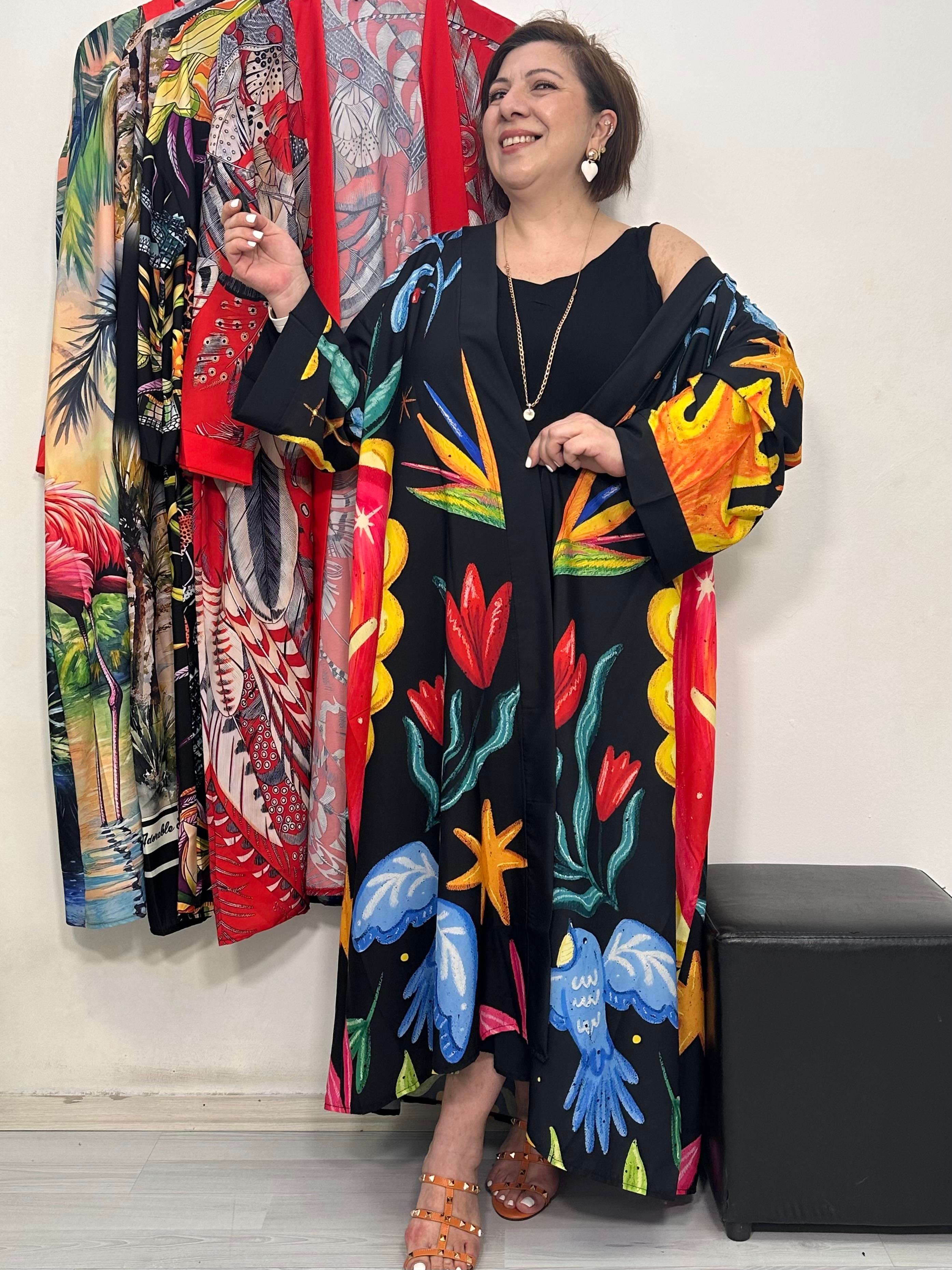 Yuka Kimono Kalp Desen