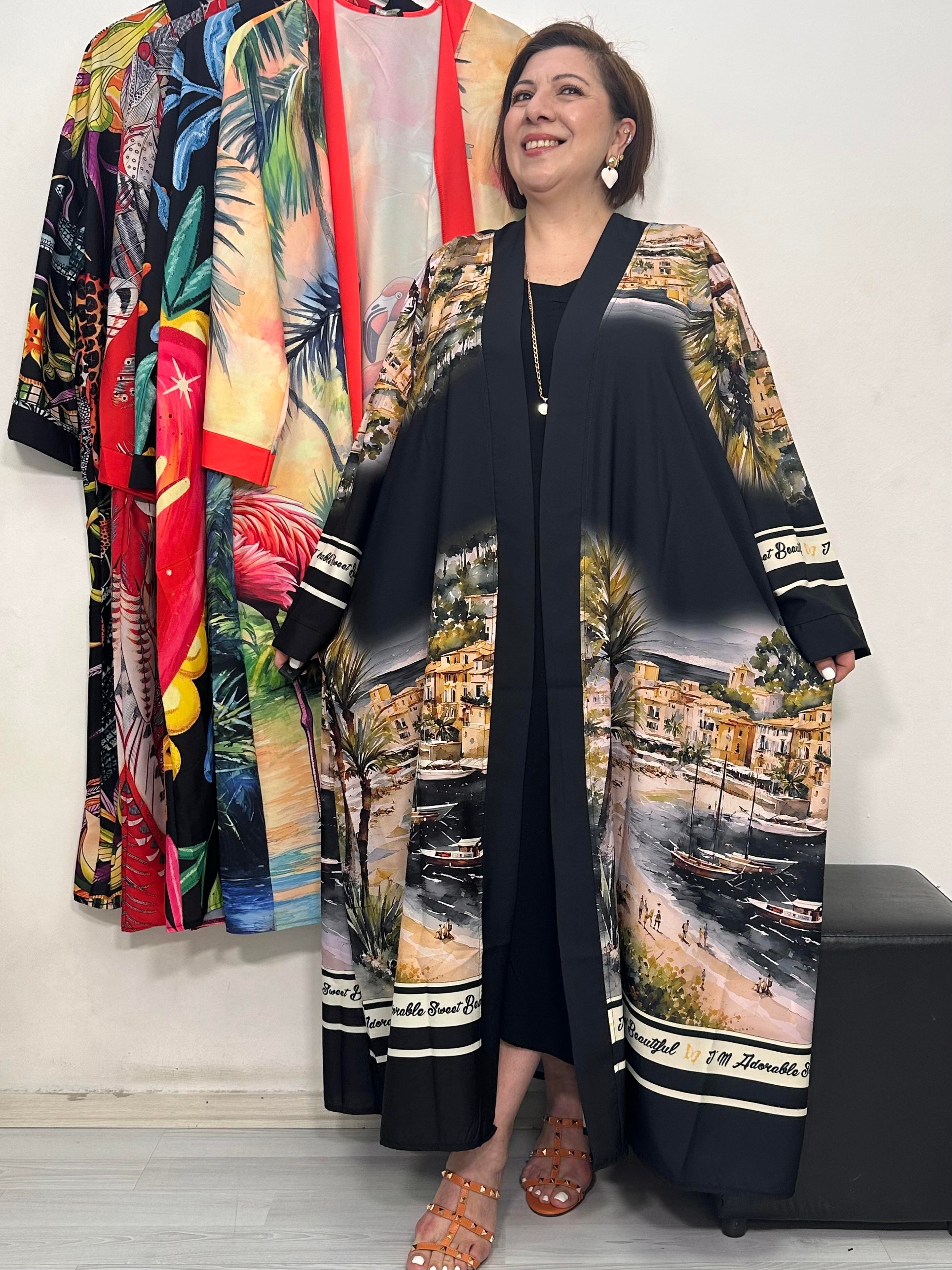 Yuka Kimono Manzara Desen