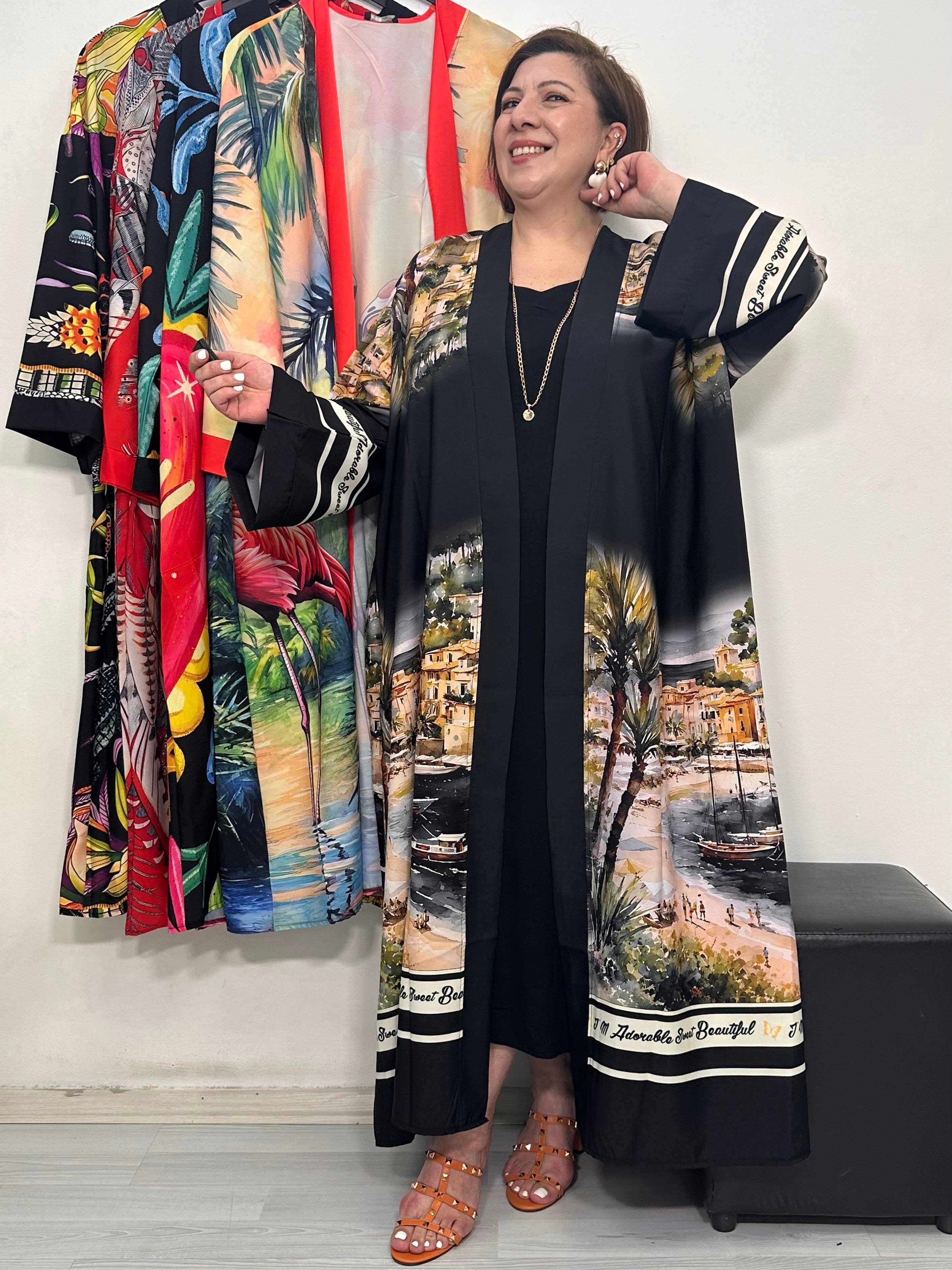 Yuka Kimono Manzara Desen