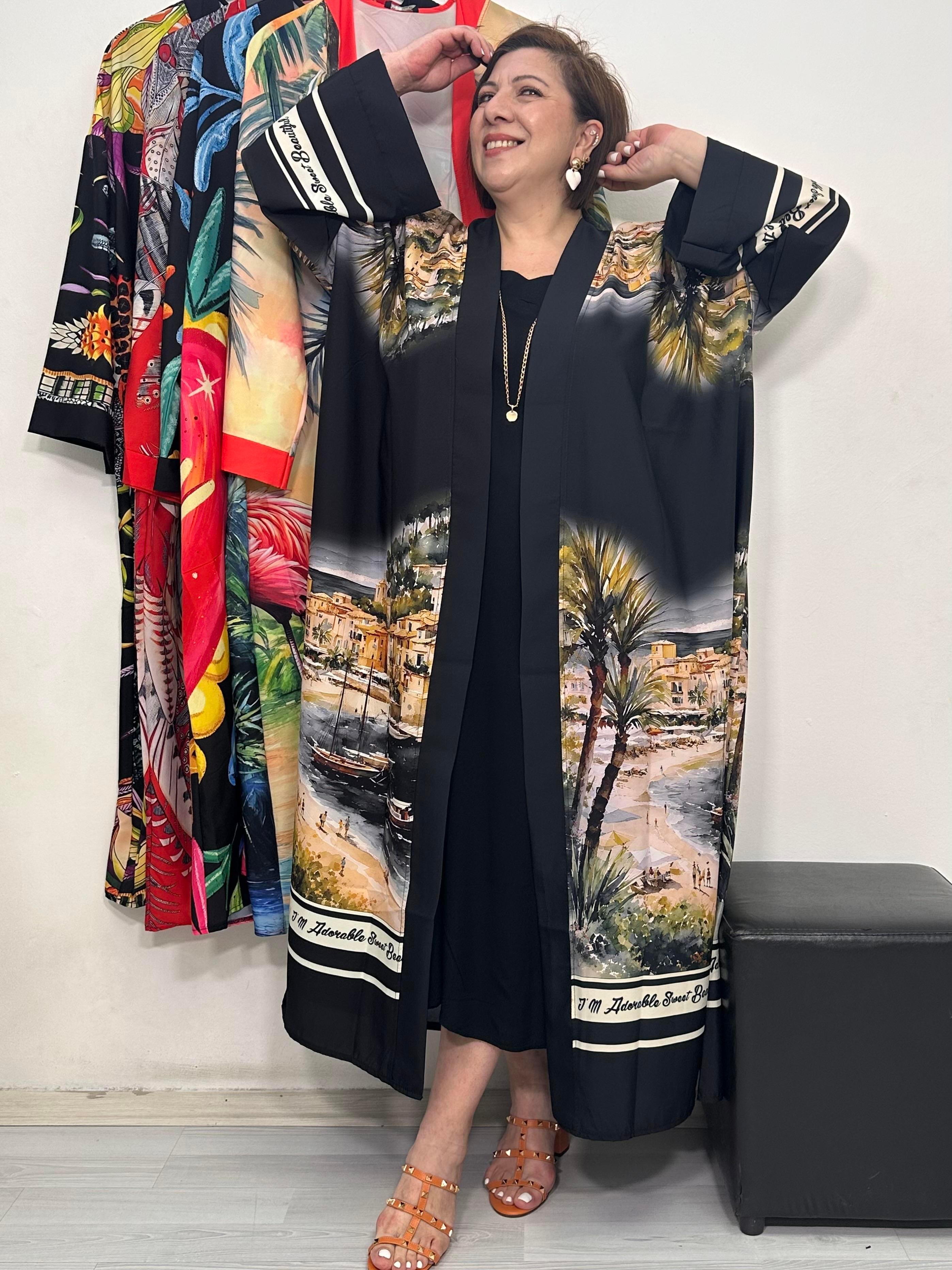 Yuka Kimono Manzara Desen