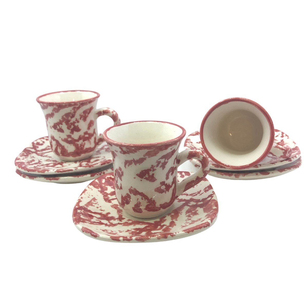 porselen,seramik fincan takimi6'li Seramik Fincan Takimi Kirmizi DesenliKütahyaseramik6'li Seramik Fincan Takimi Kirmizi Desenli