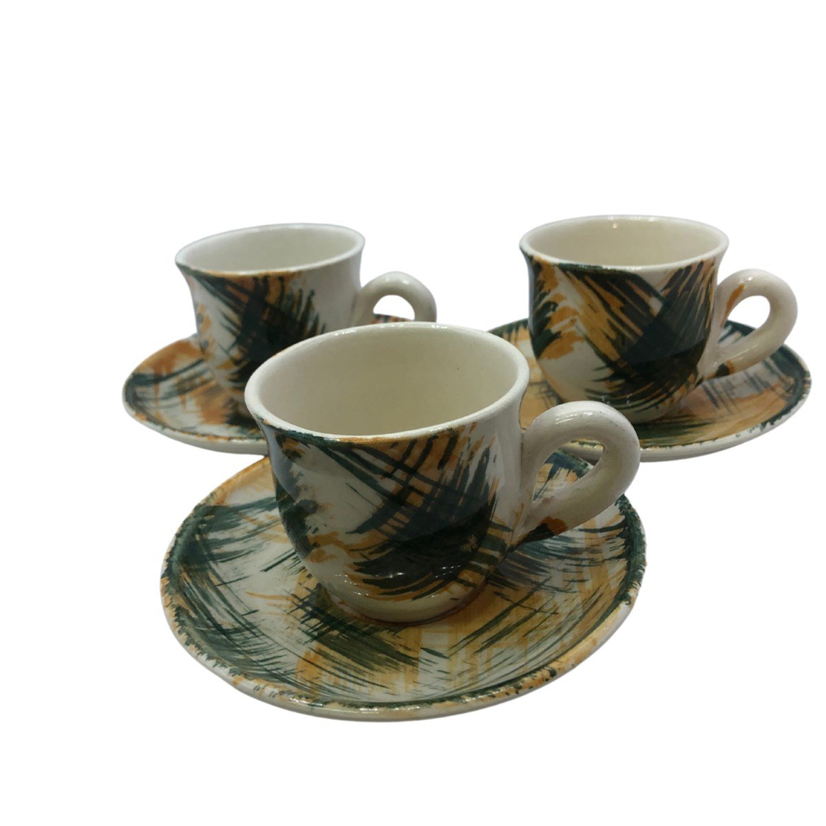 seramik fincan takimi6'li Seramik Fincan Takimi Fırca DesenliKütahyaseramik6'li Seramik Fincan Takimi Fırca Desenli