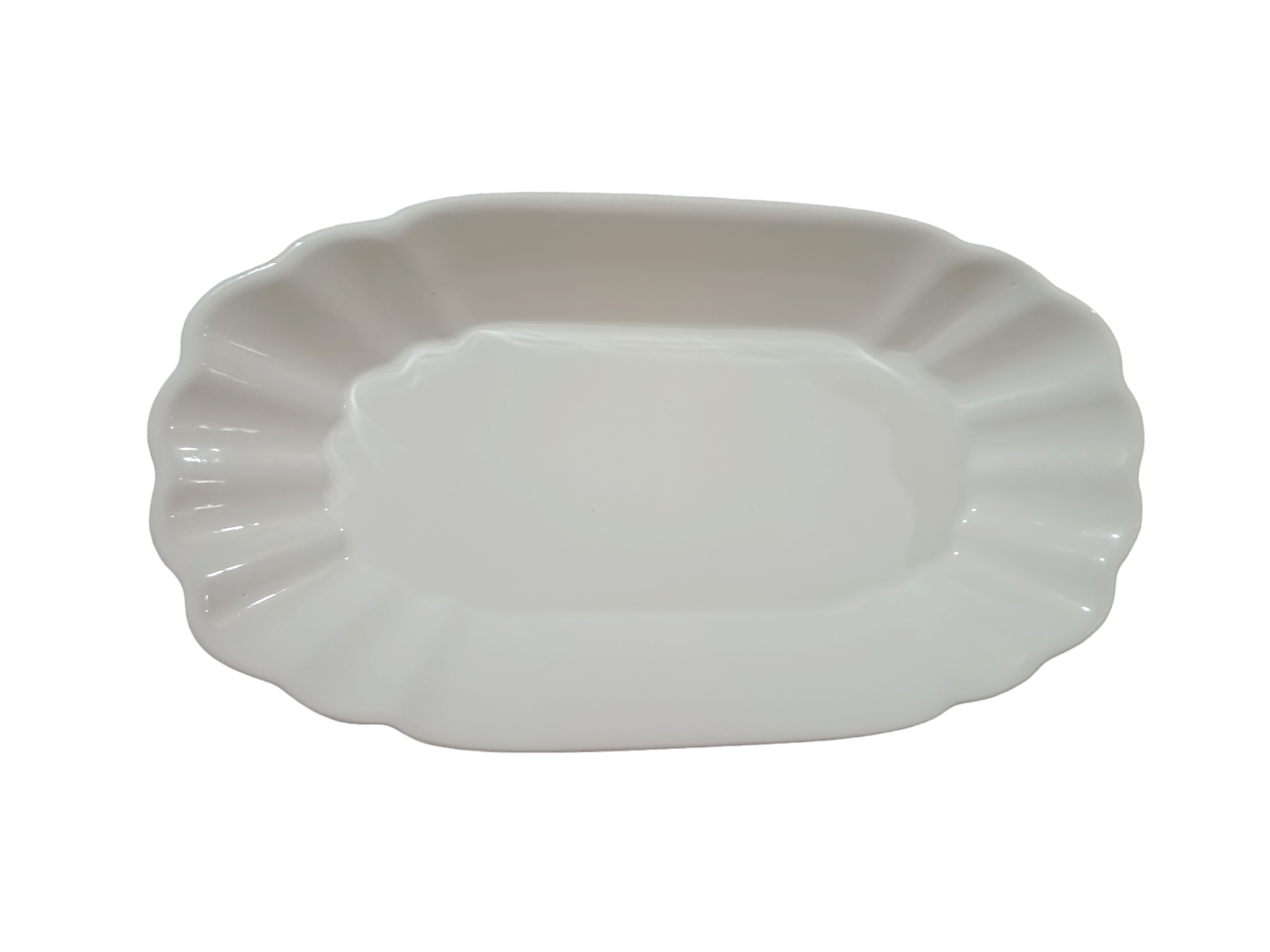 TrenducuzlukKayık Tabak 29 cm Rölyefli BeyazKütahyaseramikKayık Tabak 29 cm Rölyefli Beyaz