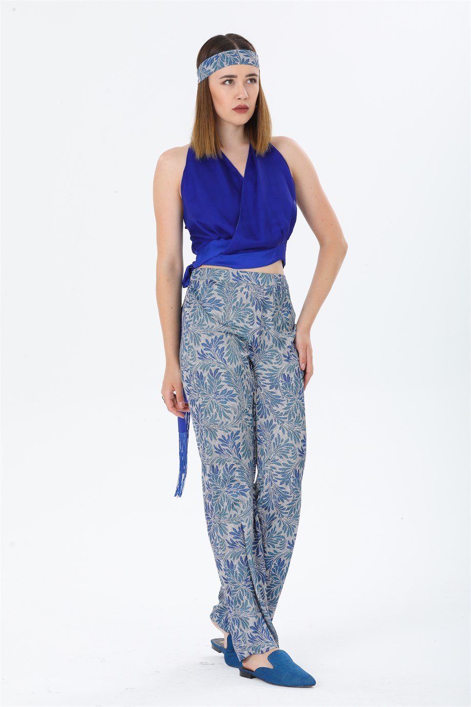 LAPİS LAZULİ-SA CROPTOP