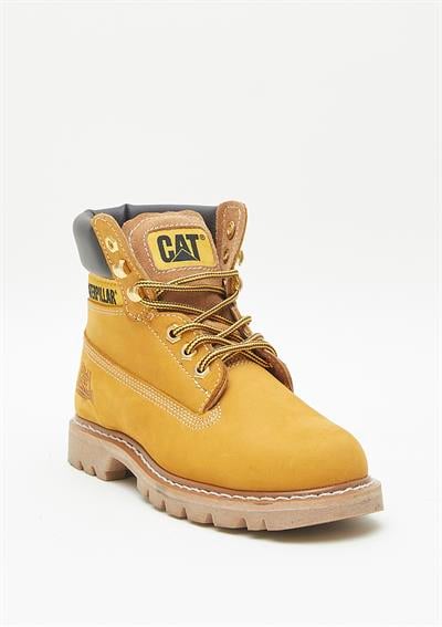 Caterpillar COLORADO Kadın Sarı Nubuk Bot