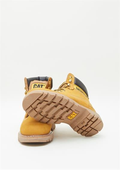 Caterpillar COLORADO Kadın Sarı Nubuk Bot