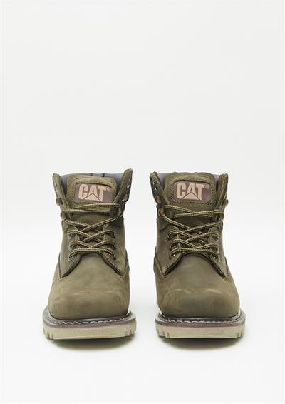 Caterpillar COLORADO Kadın Yeşil Nubuk Bot