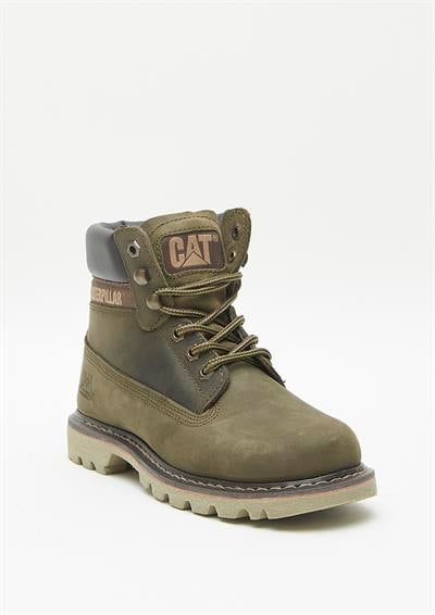 Caterpillar COLORADO Kadın Yeşil Nubuk Bot