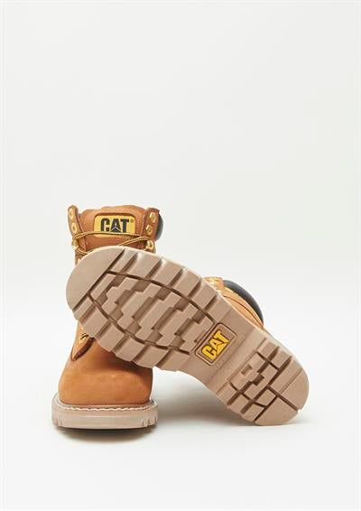 Caterpillar MONTANA Kadın Sarı Nubuk Bot