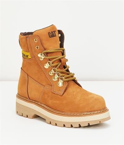 Caterpillar SOPHIST Kadın Sarı Nubuk Bot