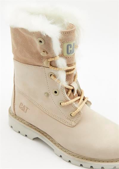 Caterpillar UTAH FUR Kadın Bej Nubuk Bot