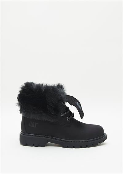 Caterpillar UTAH FUR Kadın Siyah Nubuk Bot