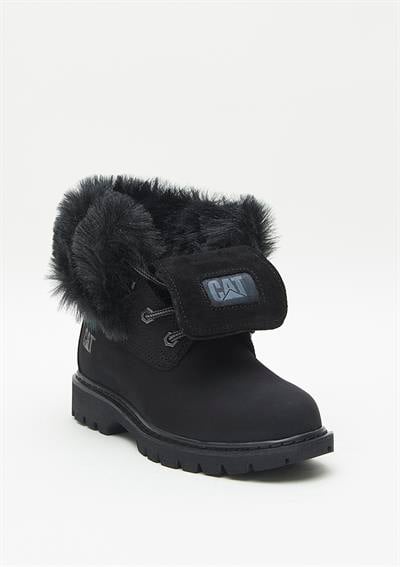 Caterpillar UTAH FUR Kadın Siyah Nubuk Bot