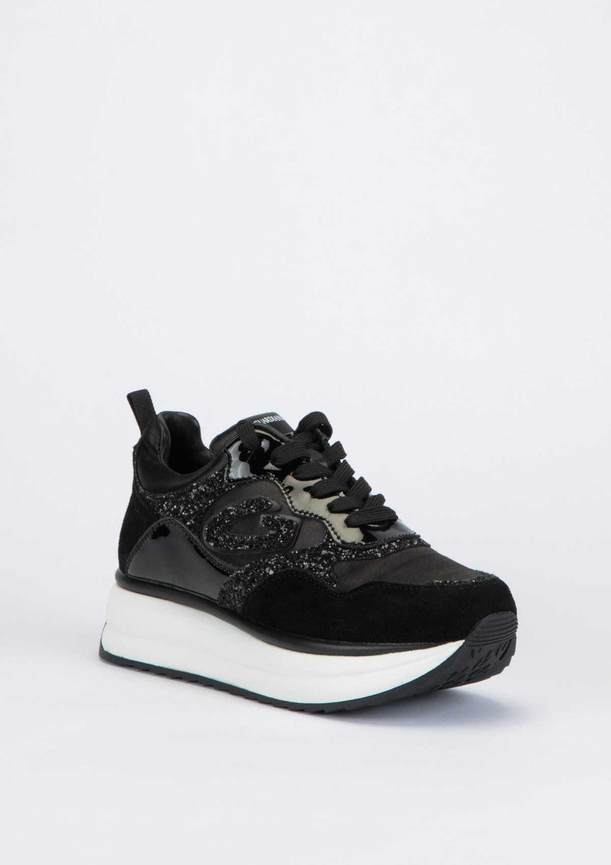 Guardiani Louise 0170 Kadın Siyah Deri Sneaker