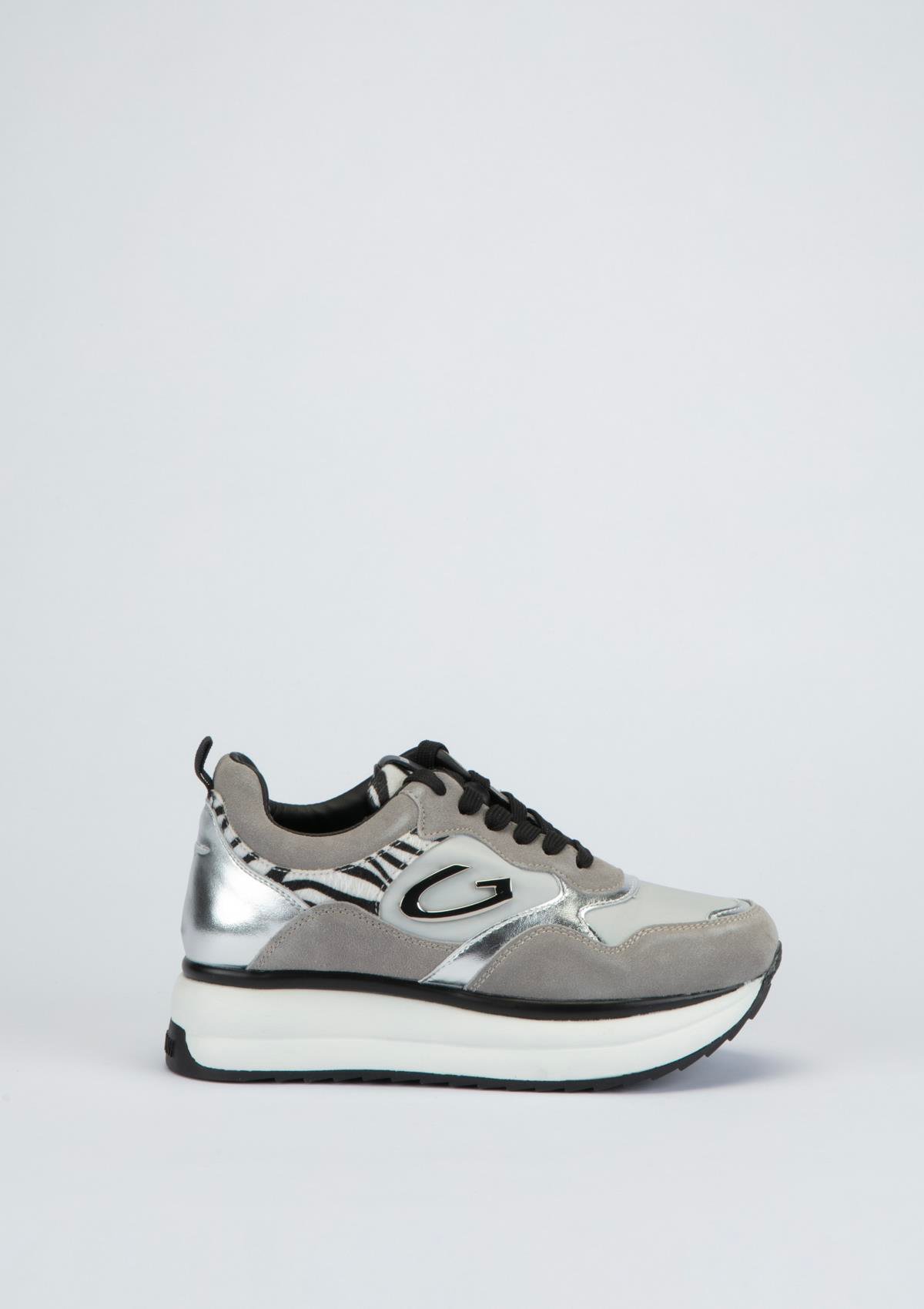 Guardiani Louise 0170 Kadın Siyah Süet Deri Sneaker