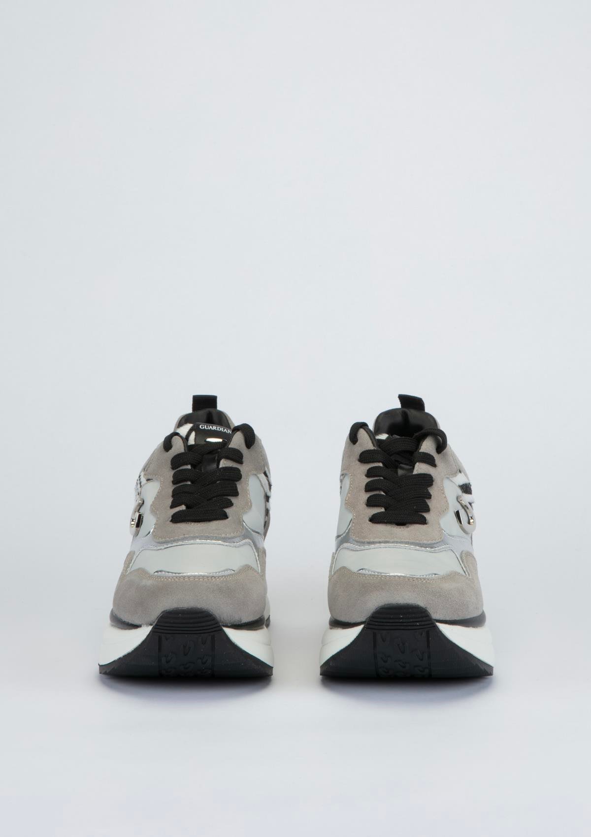 Guardiani Louise 0170 Kadın Siyah Süet Deri Sneaker