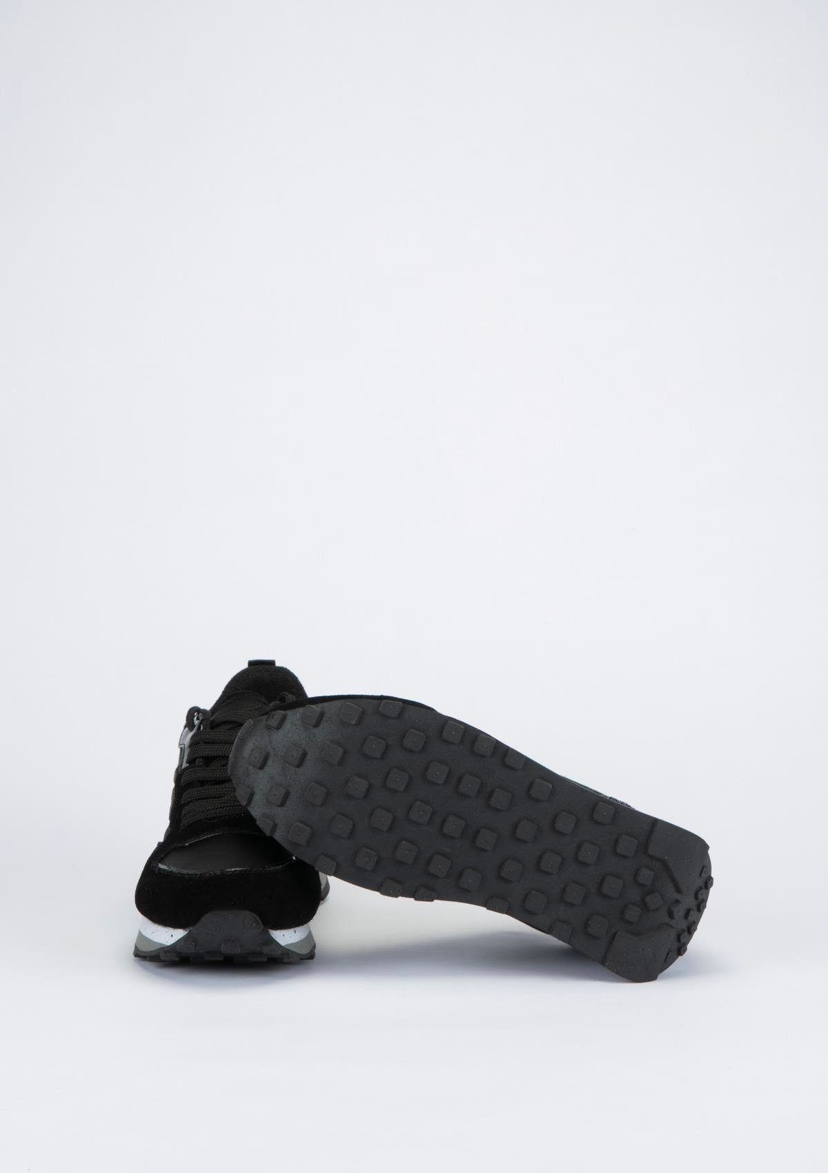 Guardini Wen 0153 Kadın Siyah Süet Ayakkabı