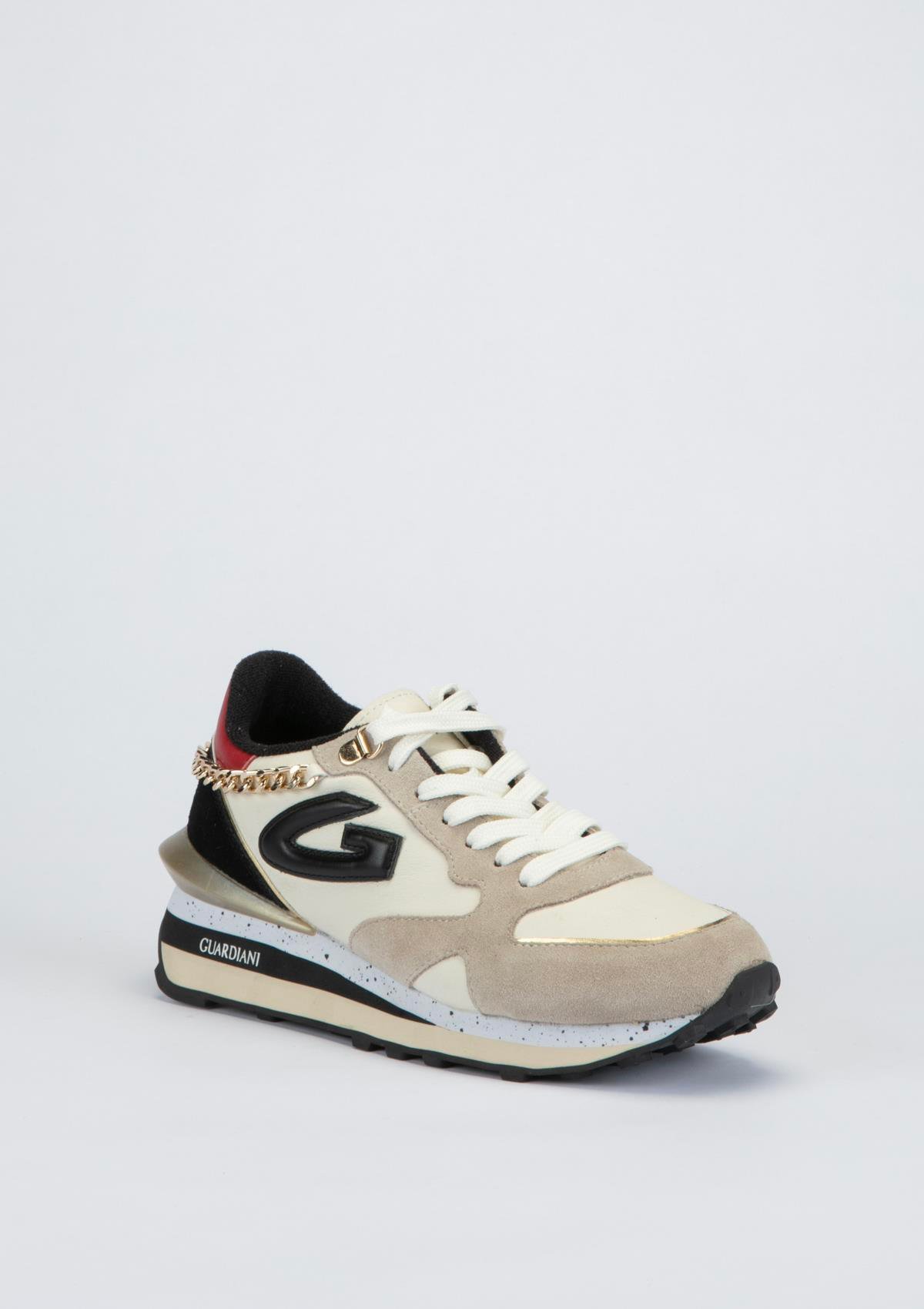 Guardini Wen 0154 Kadın Bej Süet Ayakkabı