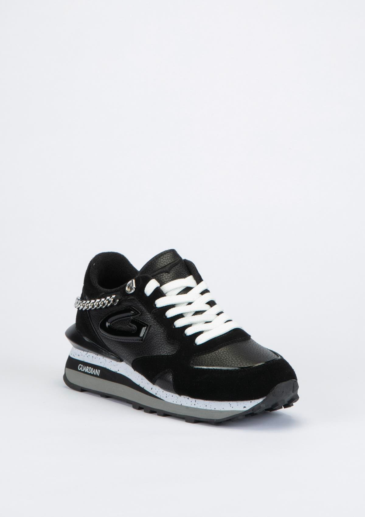 Guardini Wen 0154 Kadın Siyah Süet Ayakkabı